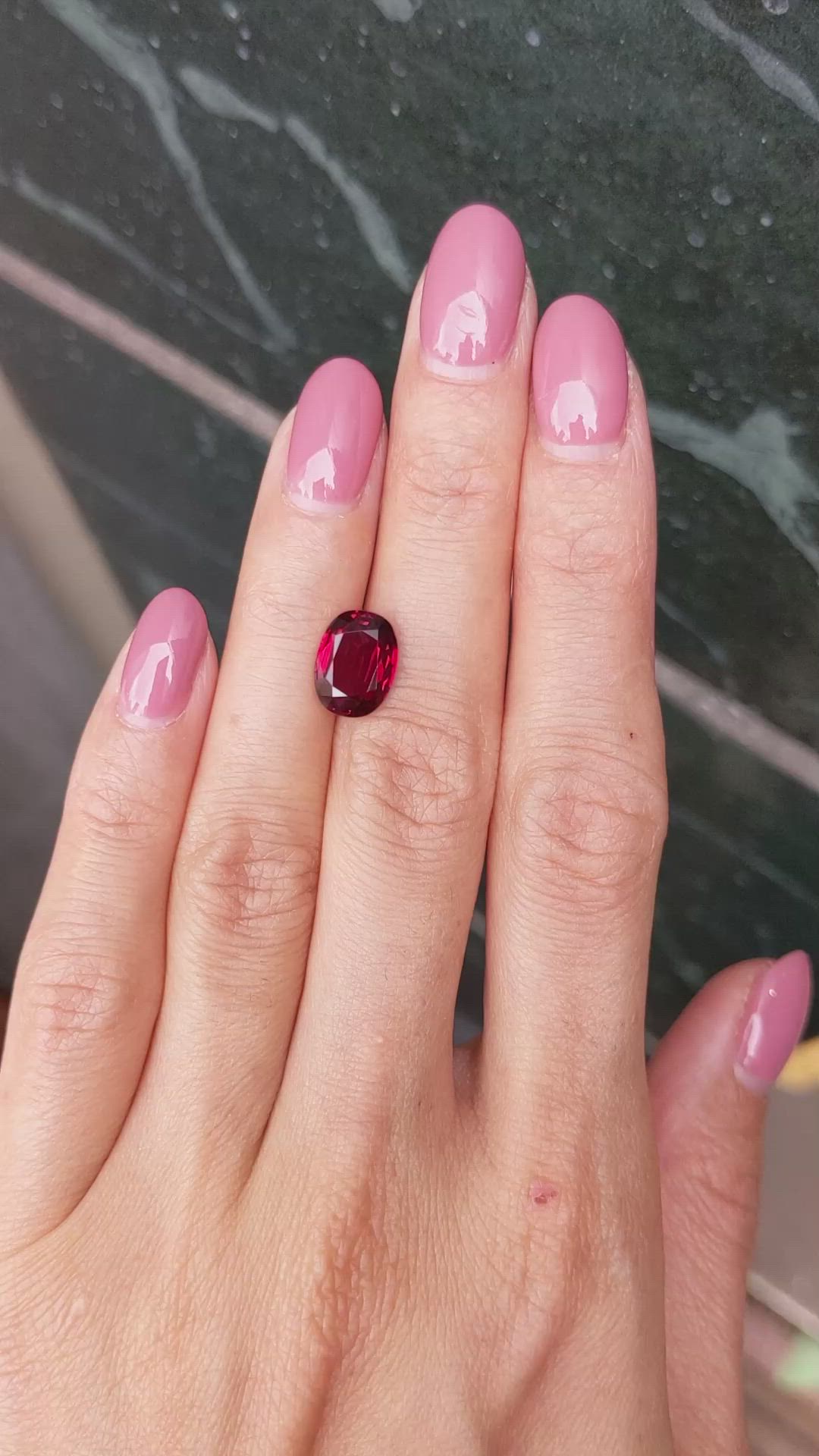 4.02 Ct. Ruby from Mozambique Size Video