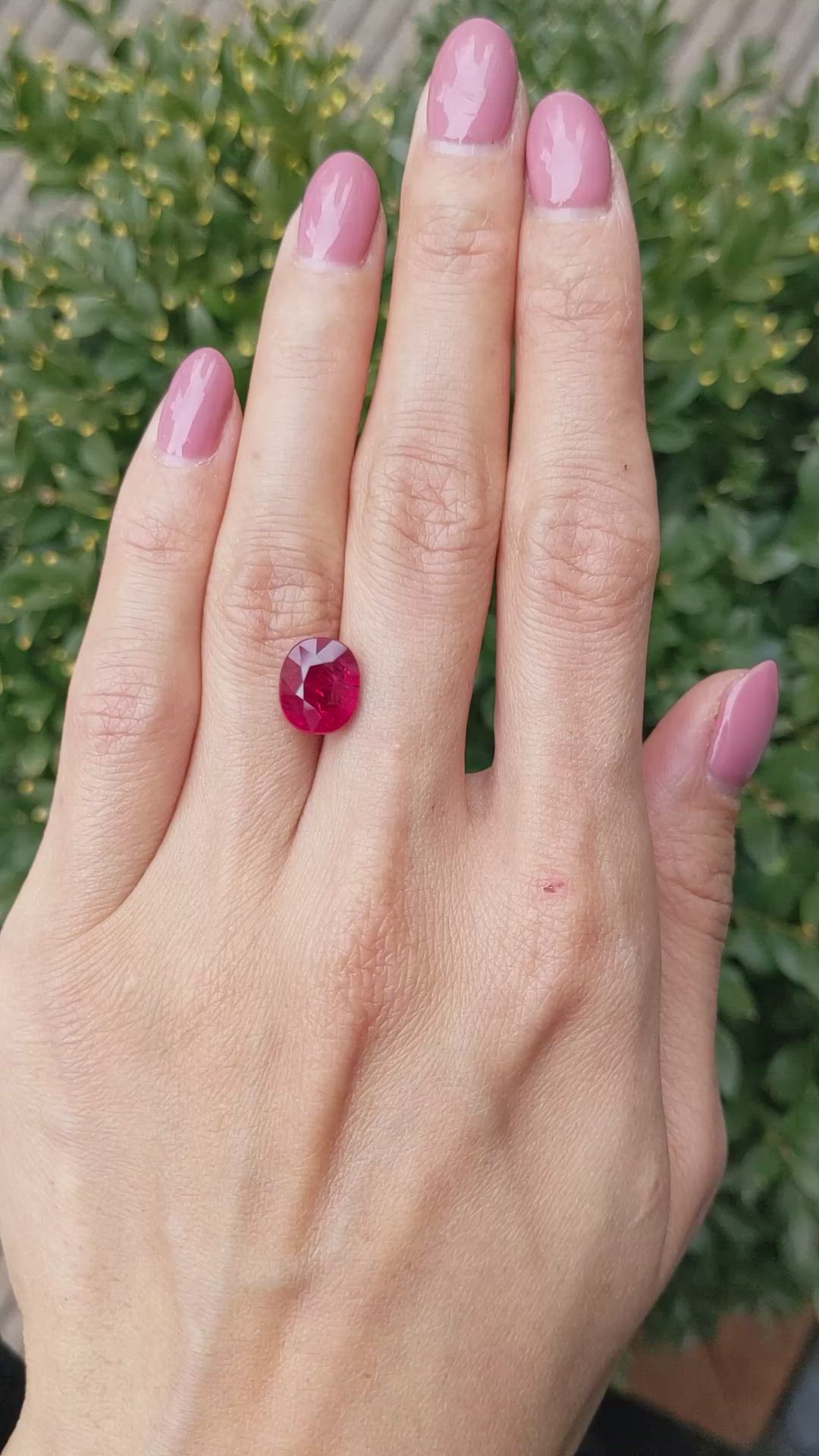 5.10 Ct. Ruby from Mozambique Size Video