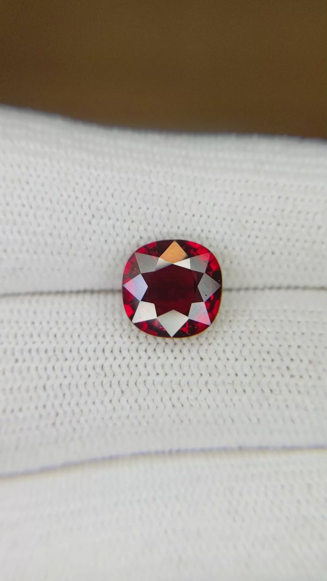 3.53 Ct. Ruby from Mozambique Size Video
