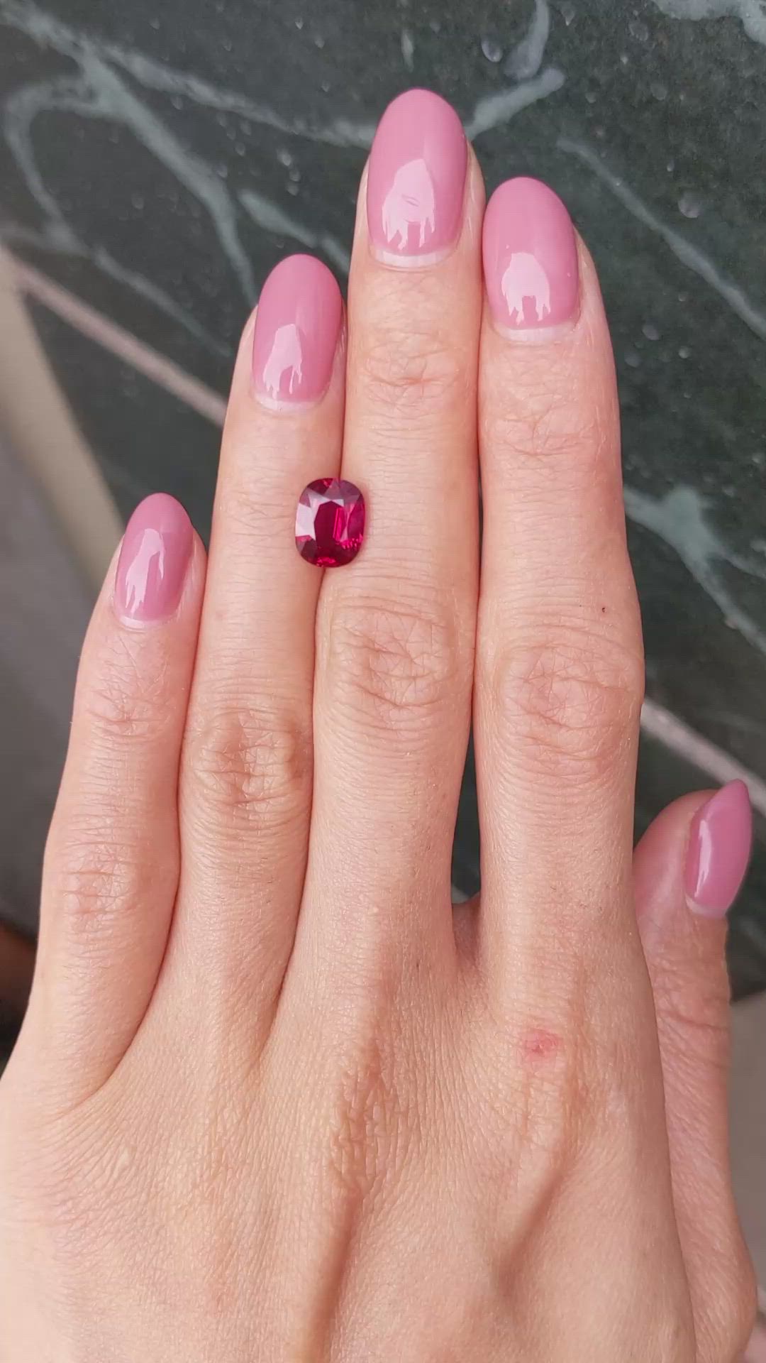 3.02 Ct. Ruby from Mozambique Size Video