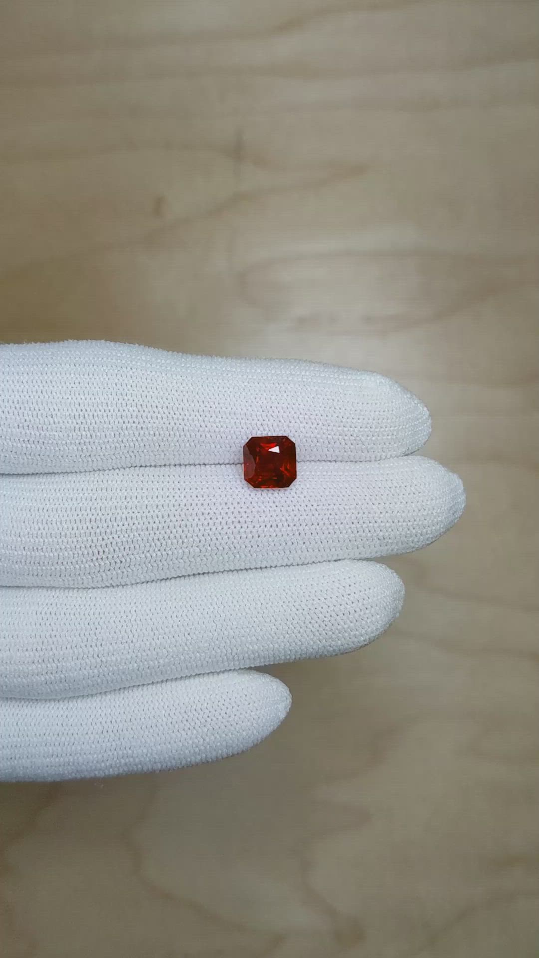 3.02 Ct. Ruby from Mozambique Size Video