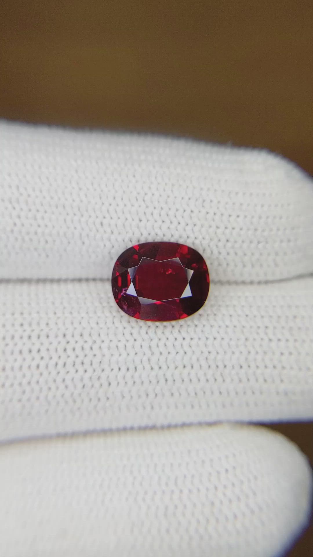 3.05 Ct. Ruby from Mozambique Size Video
