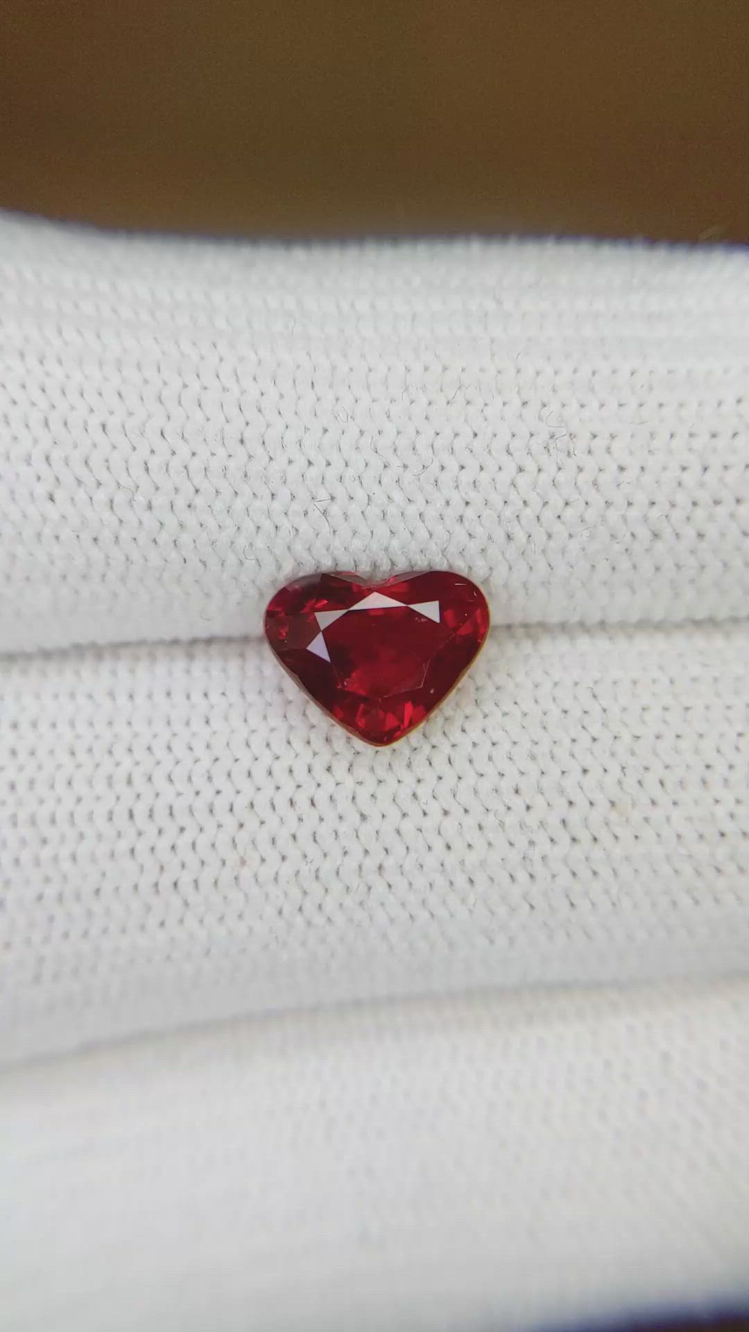 2.16 Ct. Ruby from Mozambique Size Video