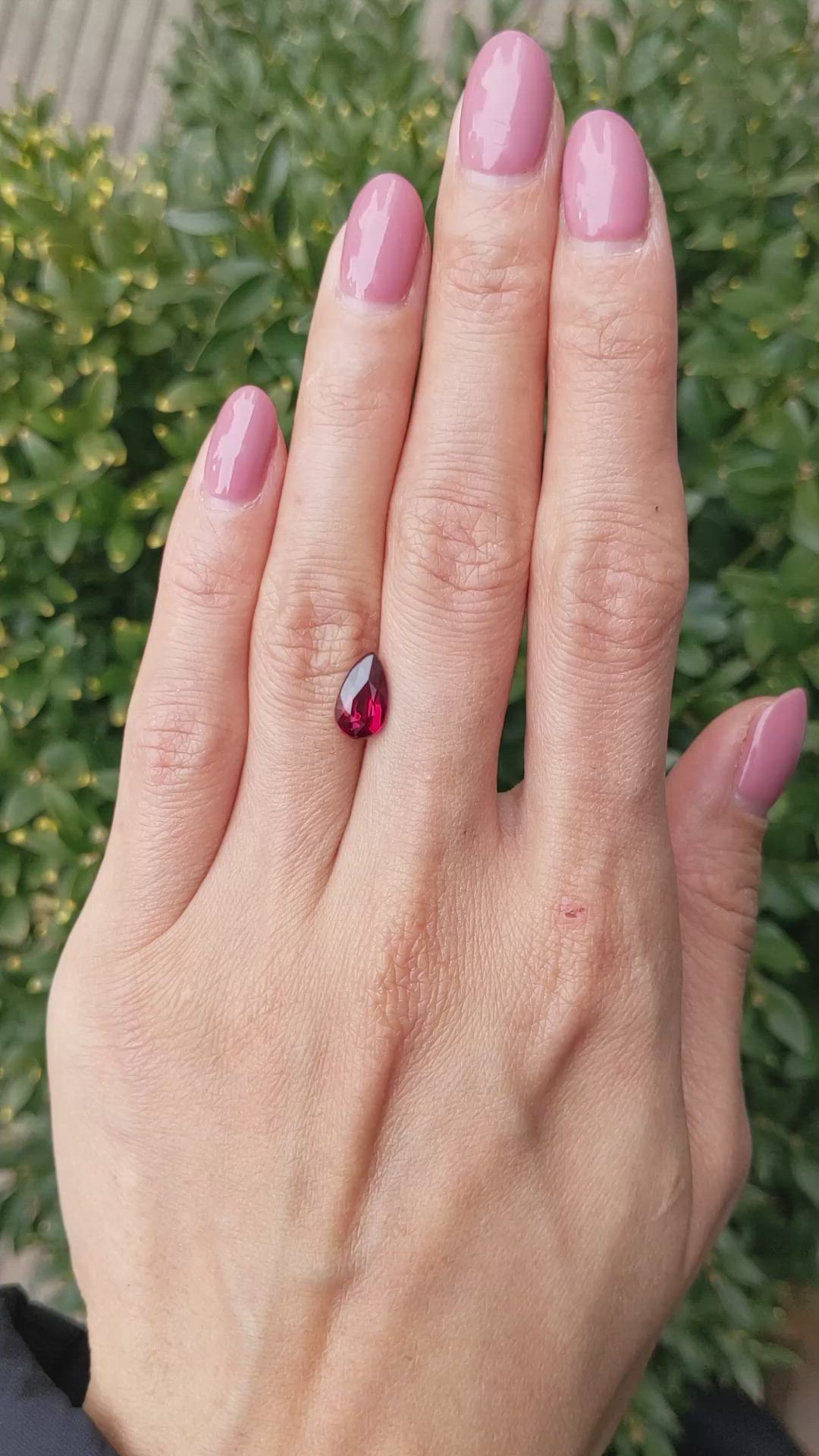 2.01 Ct. Ruby from Mozambique Size Video