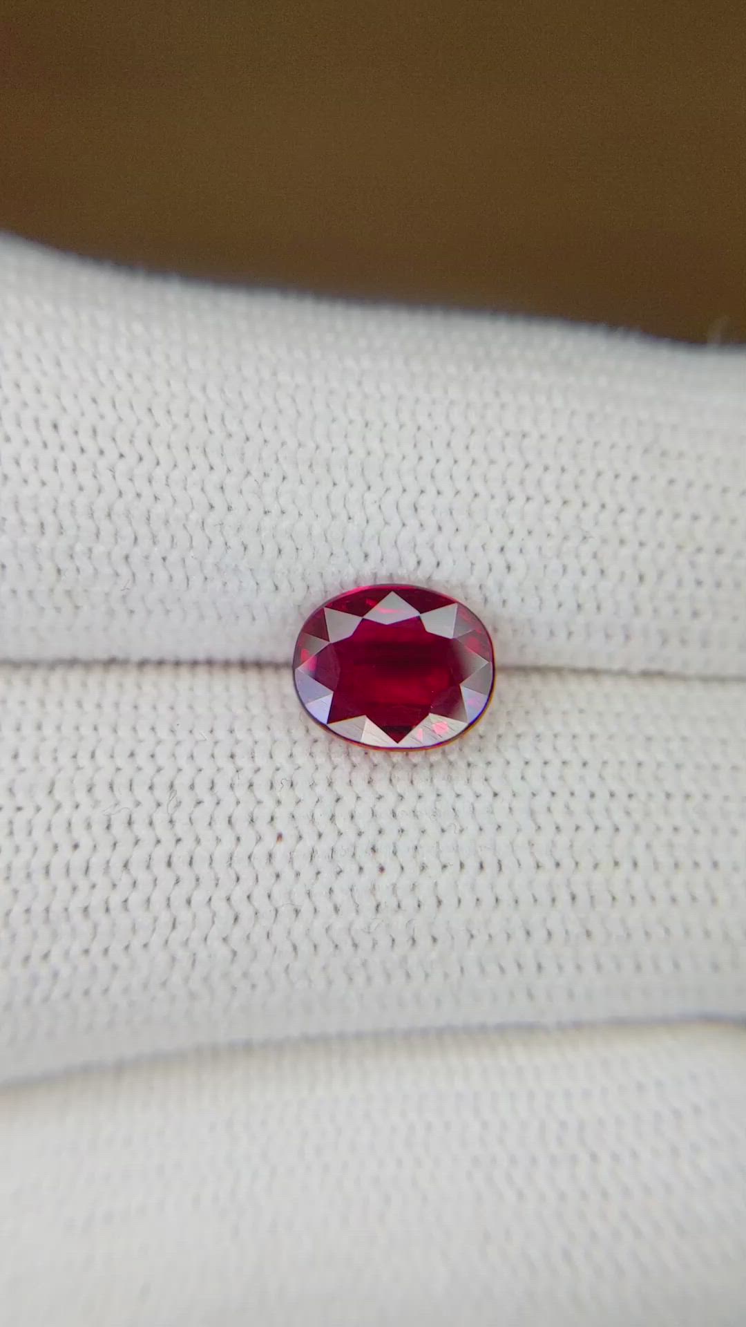 2.02 Ct. Ruby from Mozambique Size Video