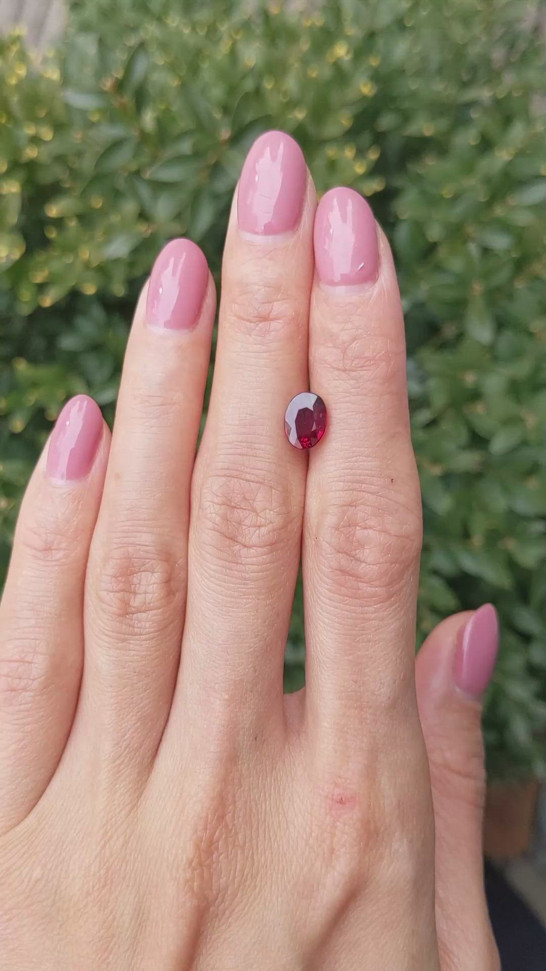 2.05 Ct. Ruby from Mozambique Size Video