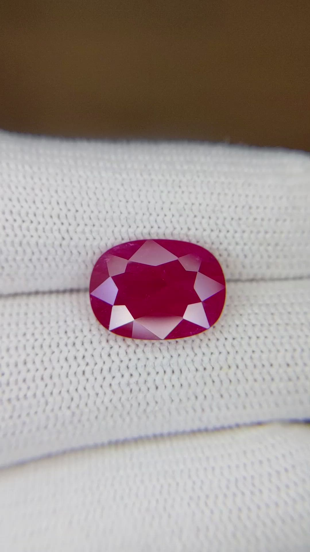 5.49 Ct. Ruby from Mozambique Size Video