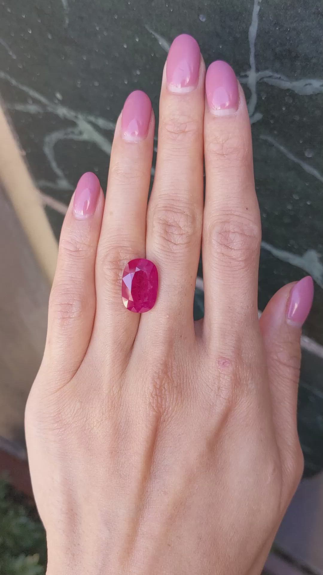 11.21 Ct. Ruby from Mozambique Size Video