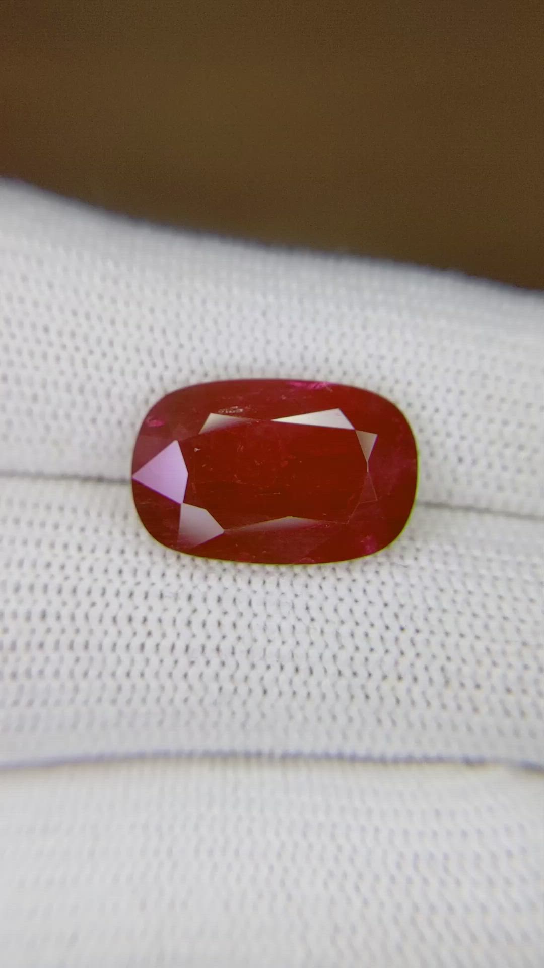 8.25 Ct. Ruby from Mozambique Size Video