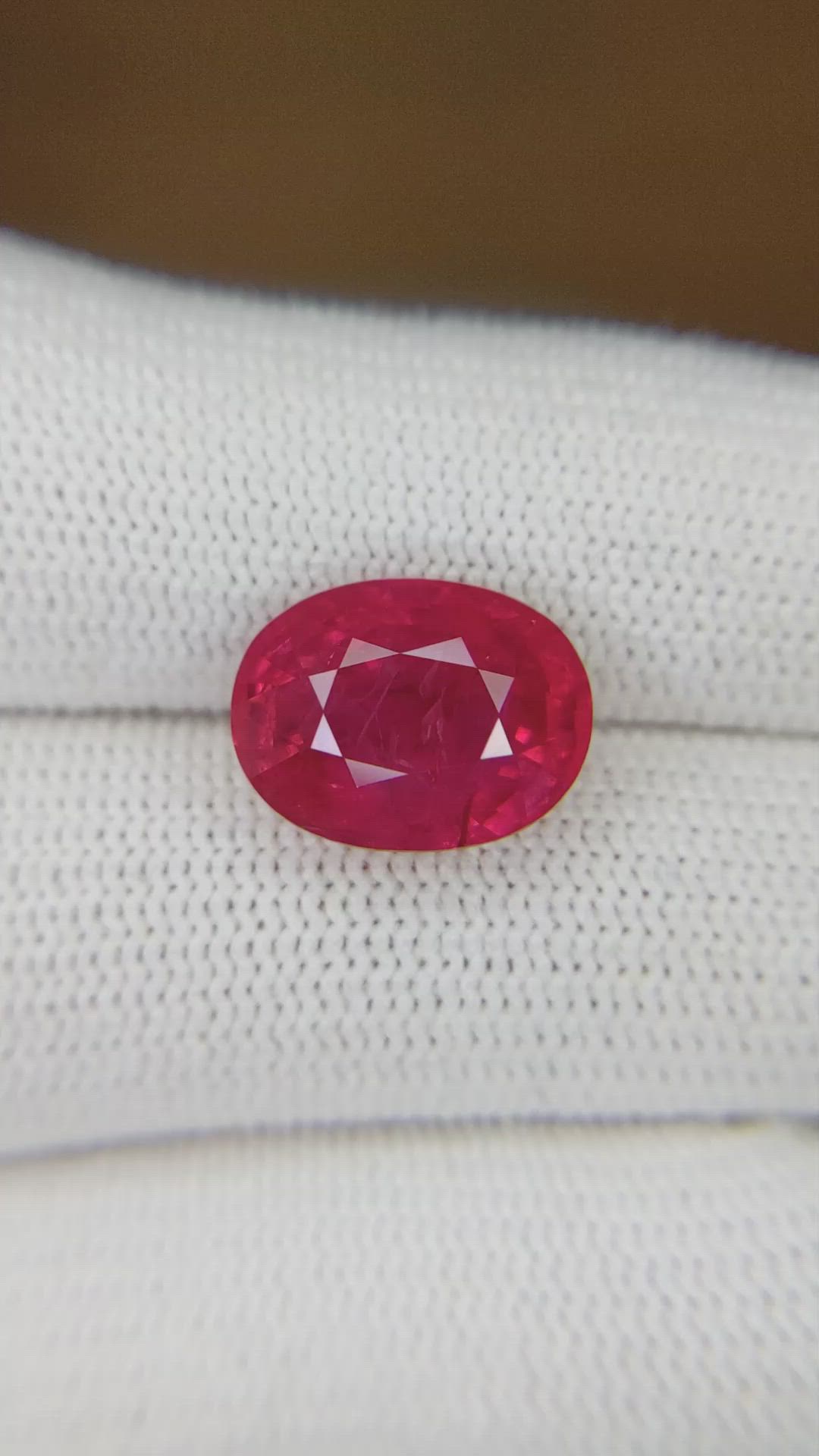 7.75 Ct. Ruby from Mozambique Size Video
