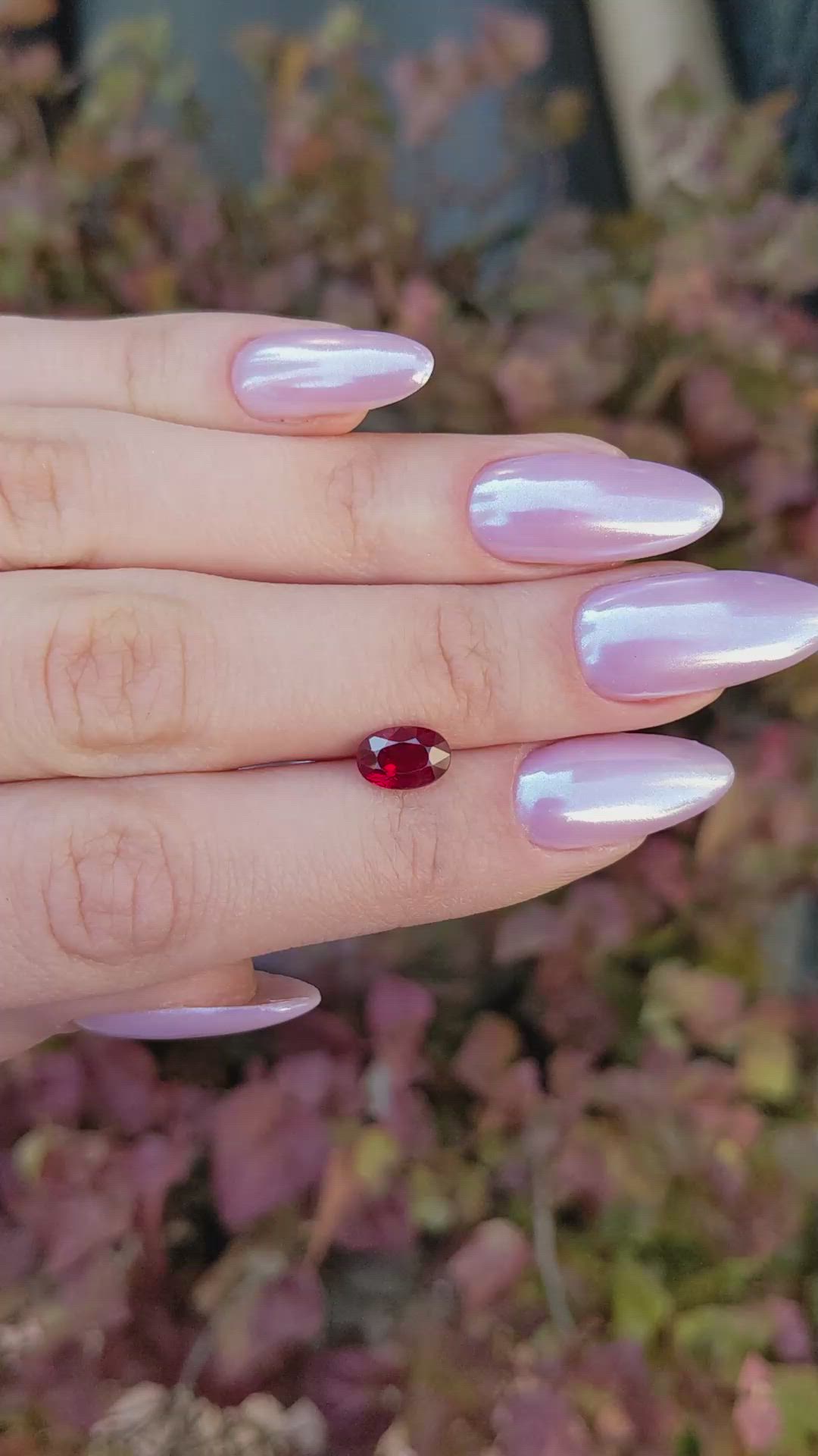 2.05 Ct. Ruby from Mozambique Size Video