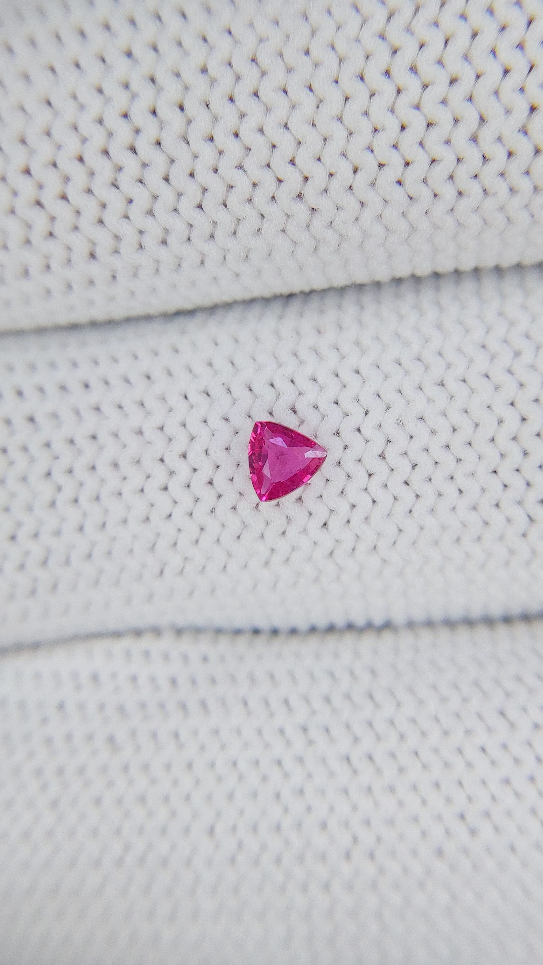 0.18 Ct. Ruby from Madagascar Size Video