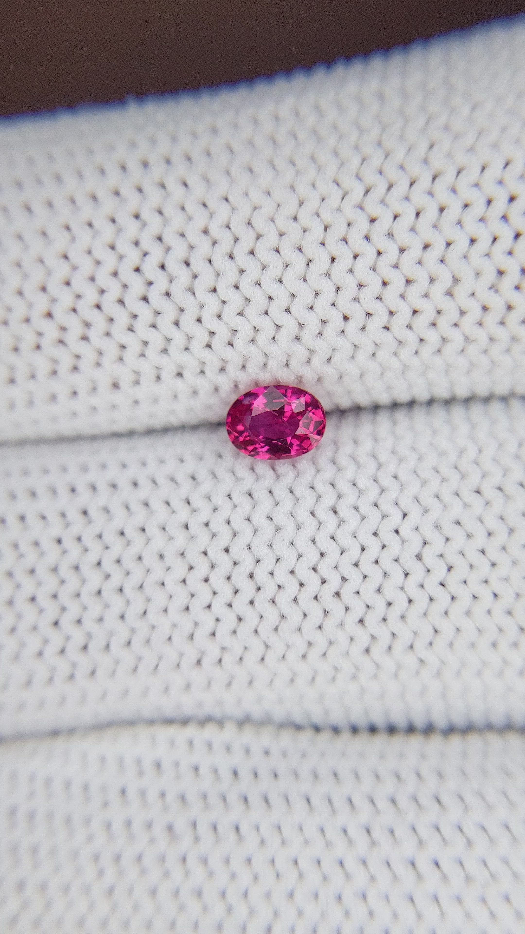 0.46 Ct. Ruby from Madagascar Size Video