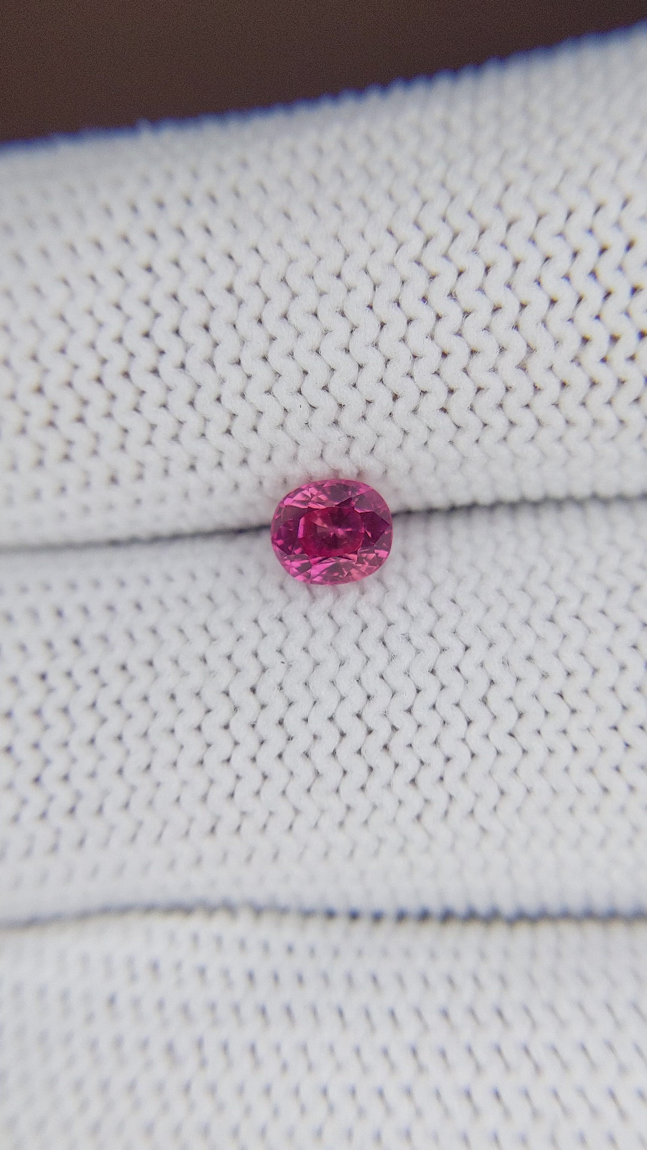 0.68 Ct. Ruby from Madagascar Size Video