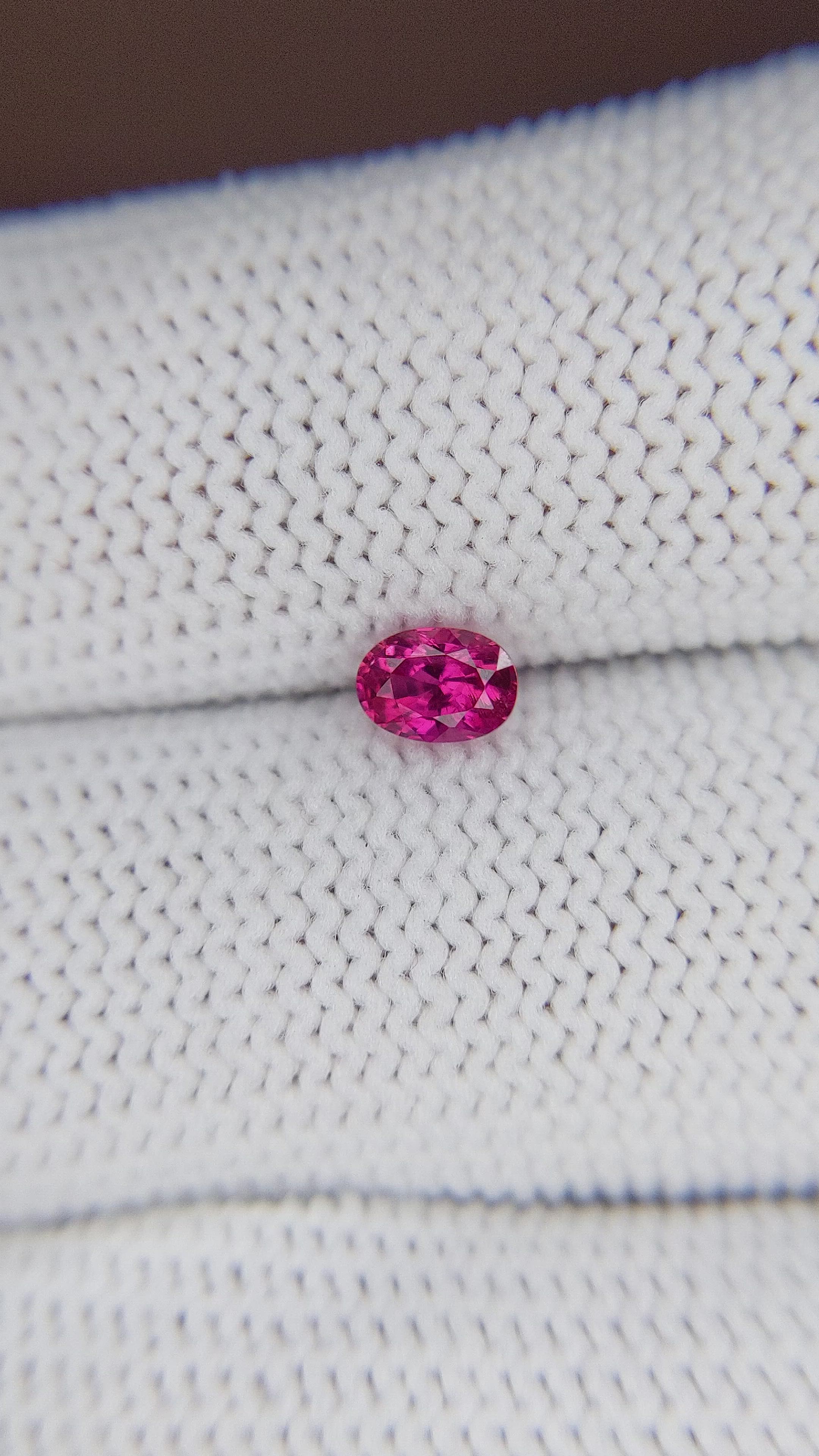 0.47 Ct. Ruby from Madagascar Size Video
