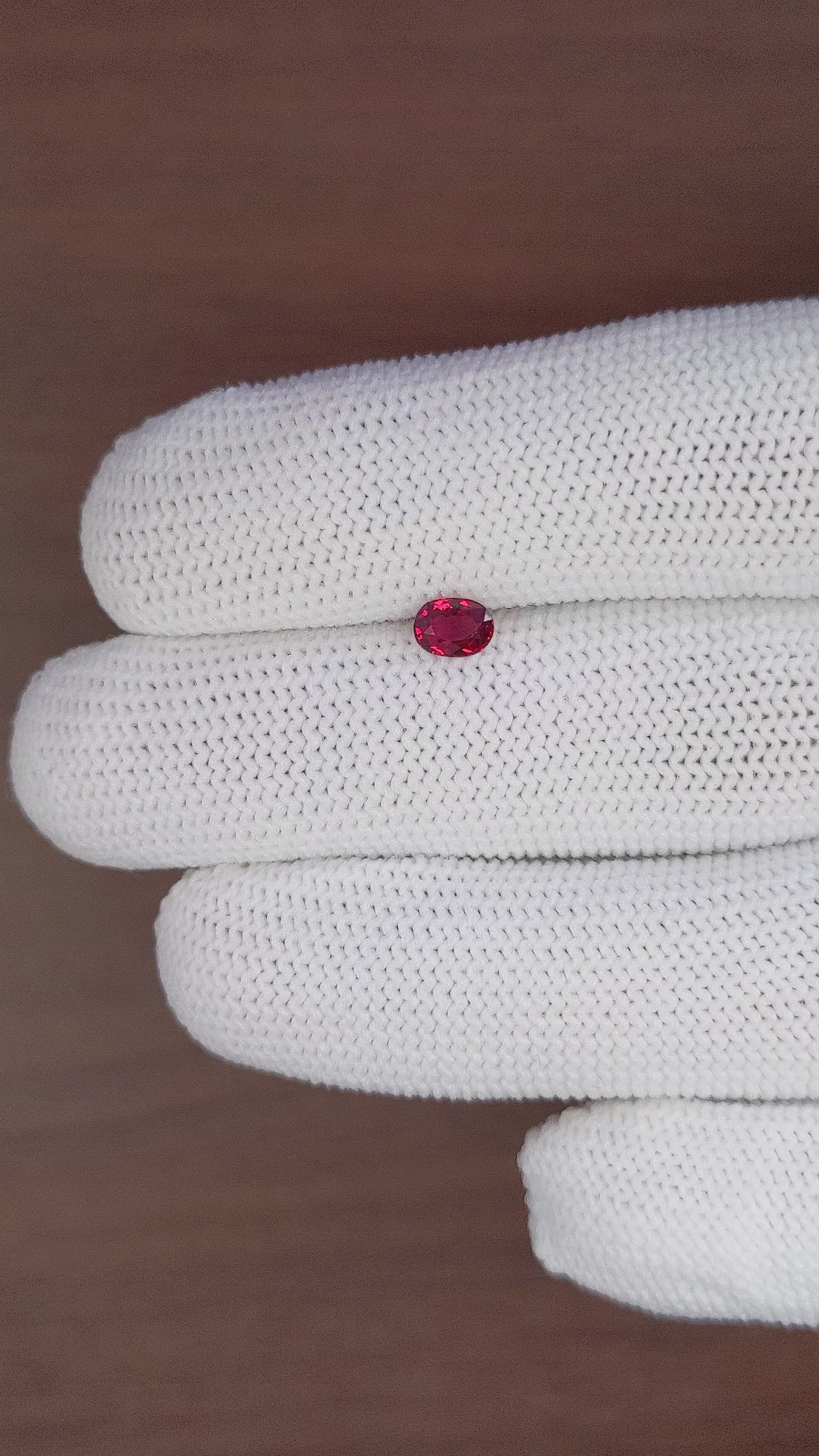 0.50 Ct. Ruby from Madagascar Size Video