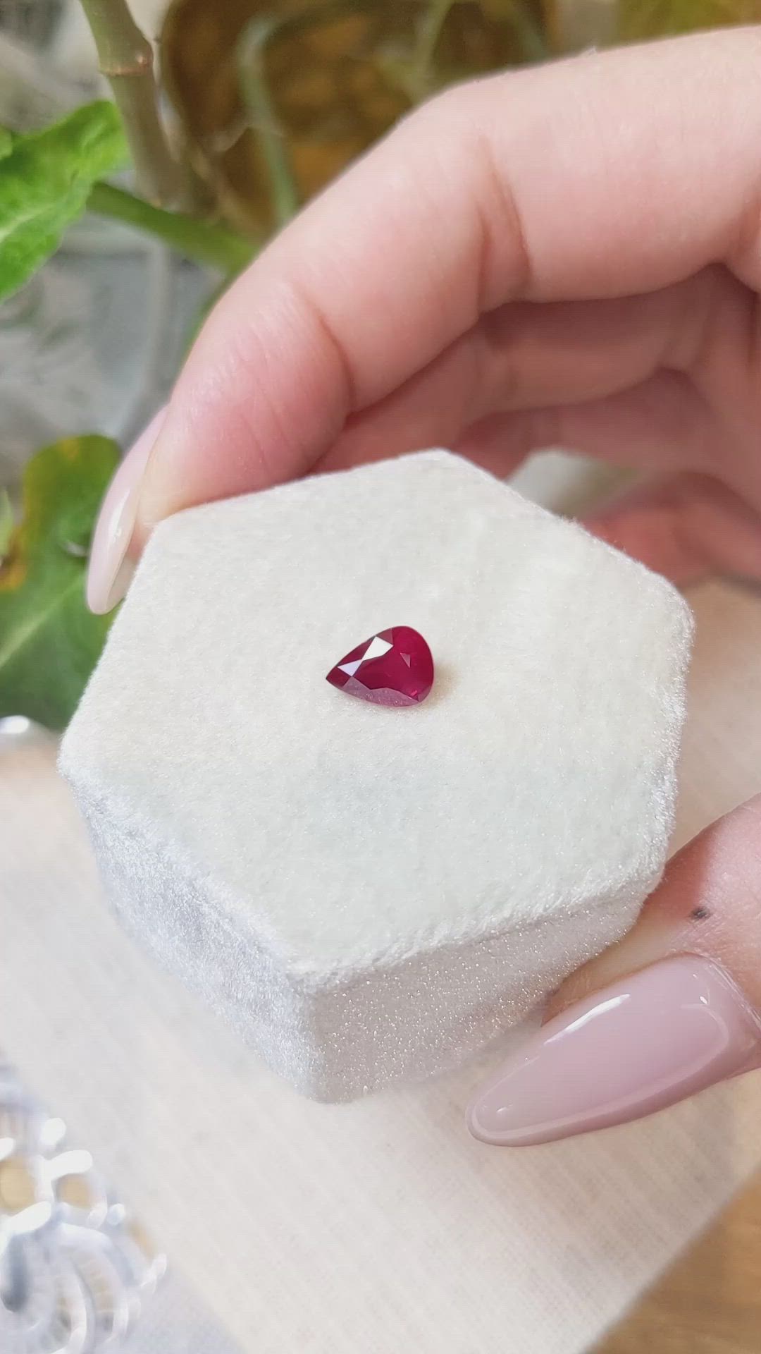 1.50 Ct. Ruby from Mozambique Size Video