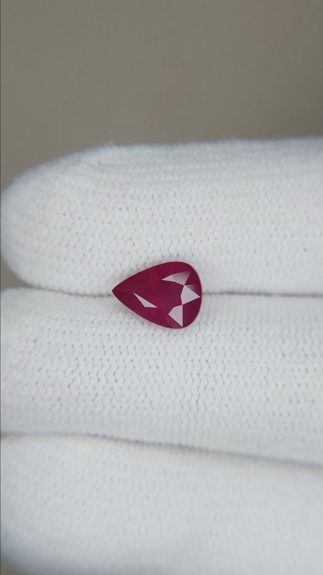 1.50 Ct. Ruby from Mozambique Size Video