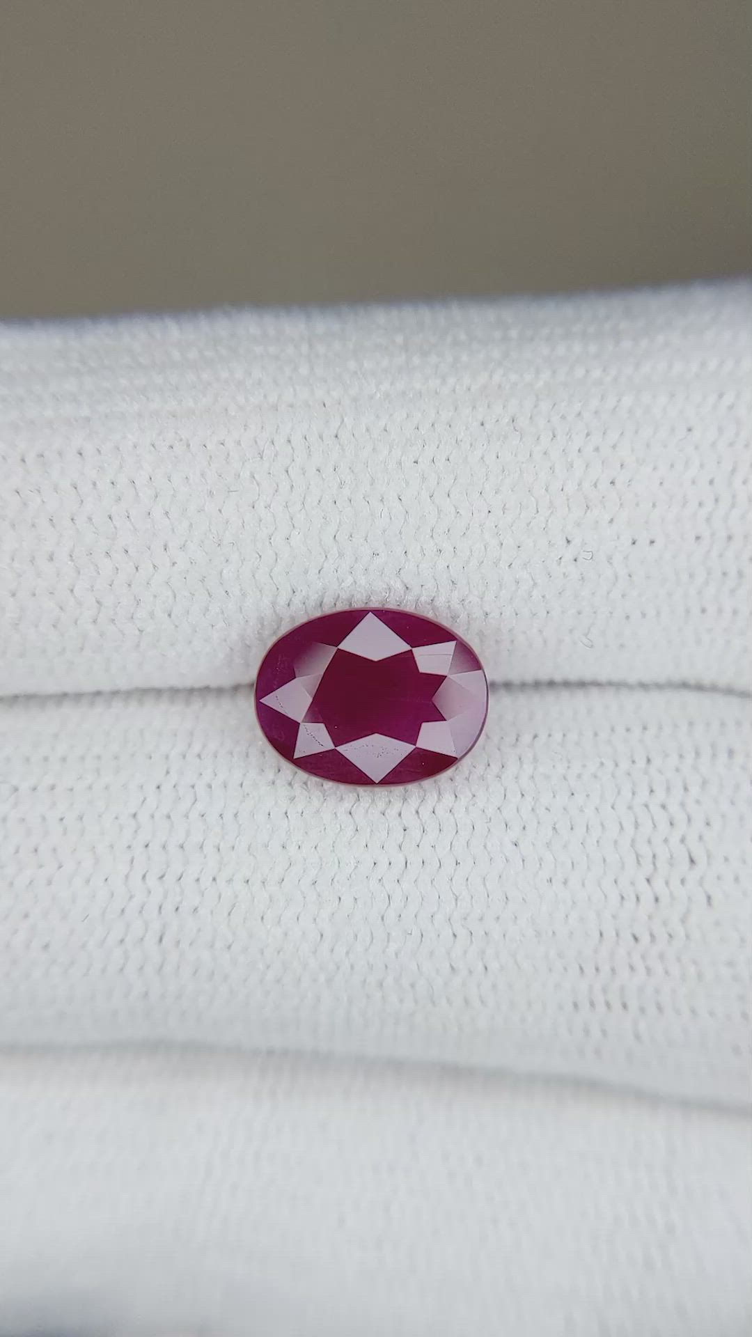 2.06 Ct. Ruby from Burma (Myanmar) Size Video