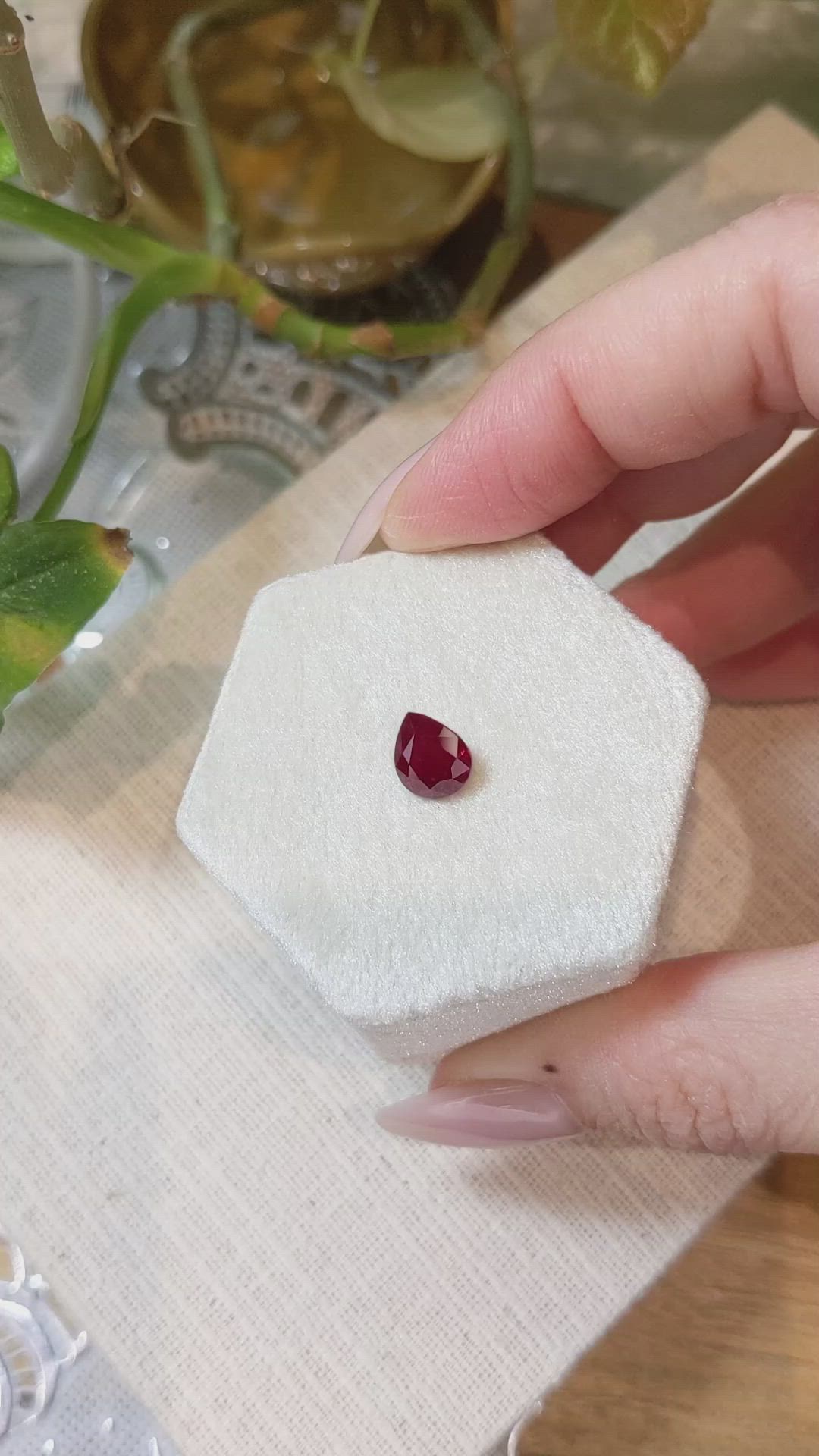 2.07 Ct. Ruby from Burma (Myanmar) Size Video