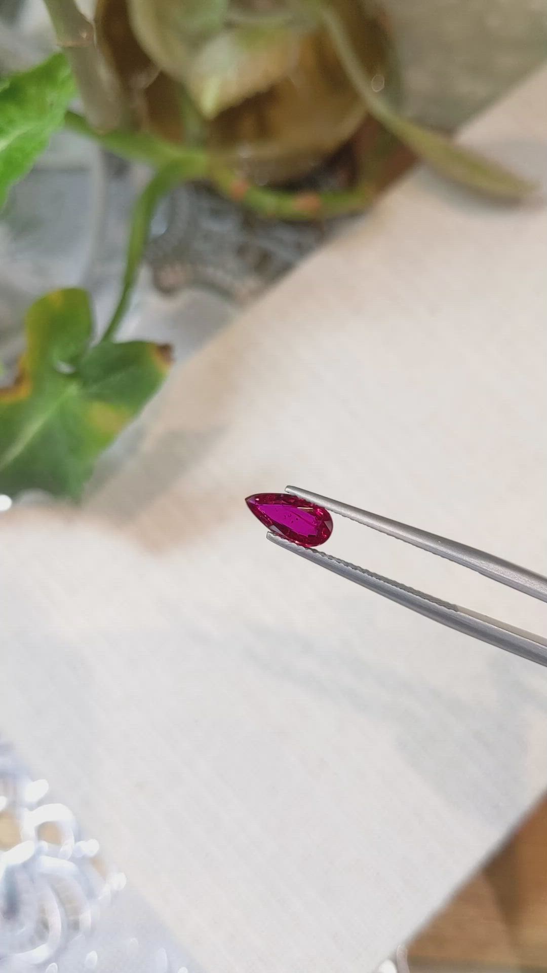 1.02 Ct. Ruby from Mozambique Size Video
