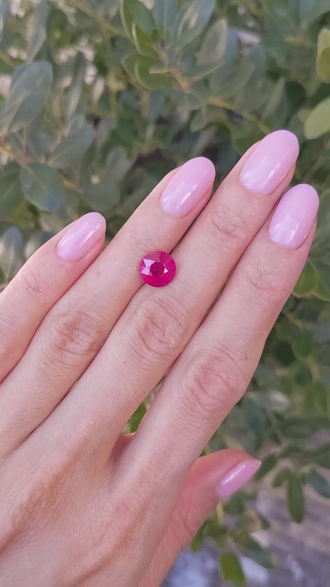 3.00 Ct. Ruby from Burma (Myanmar) Size Video