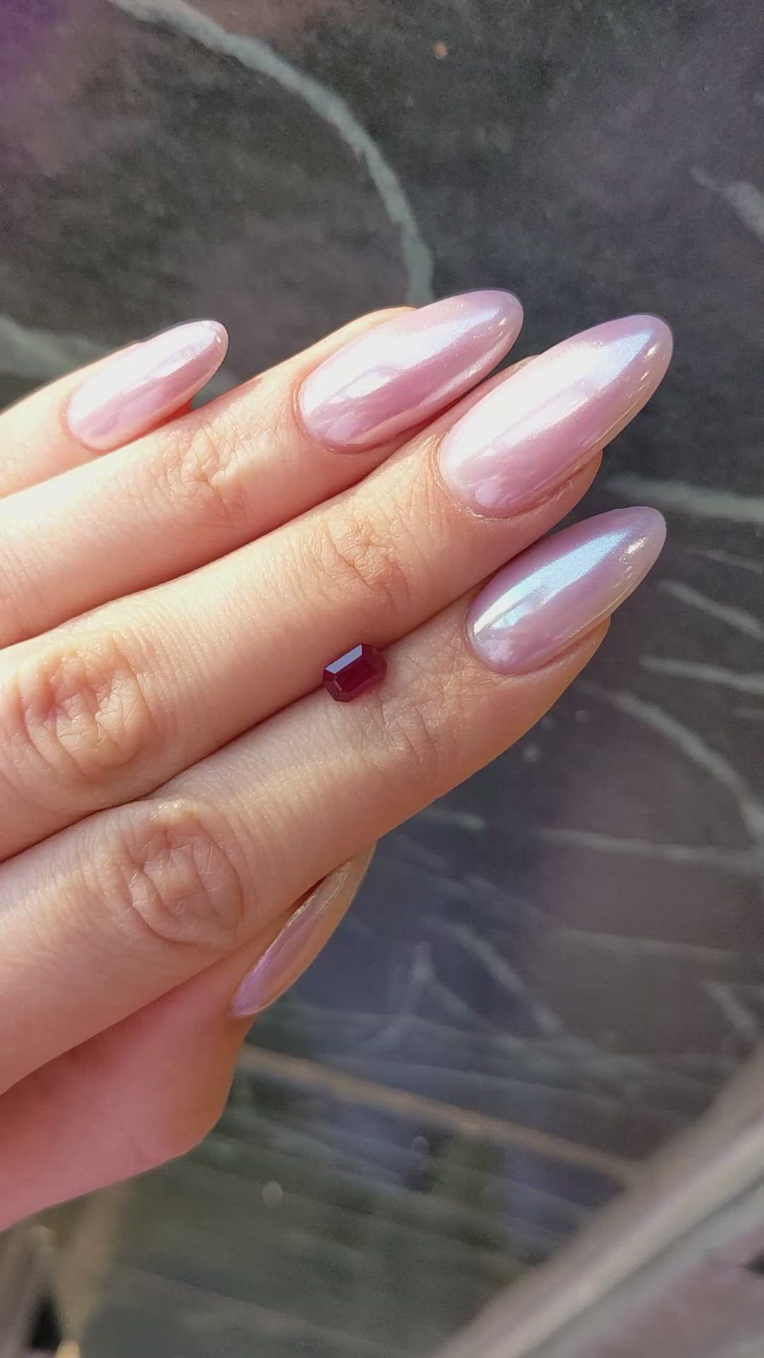 0.93 Ct. Ruby from Burma (Myanmar) Size Video