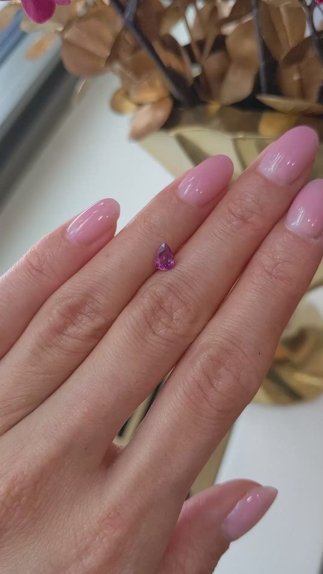 0.70 Ct. Ruby from Thailand Size Video