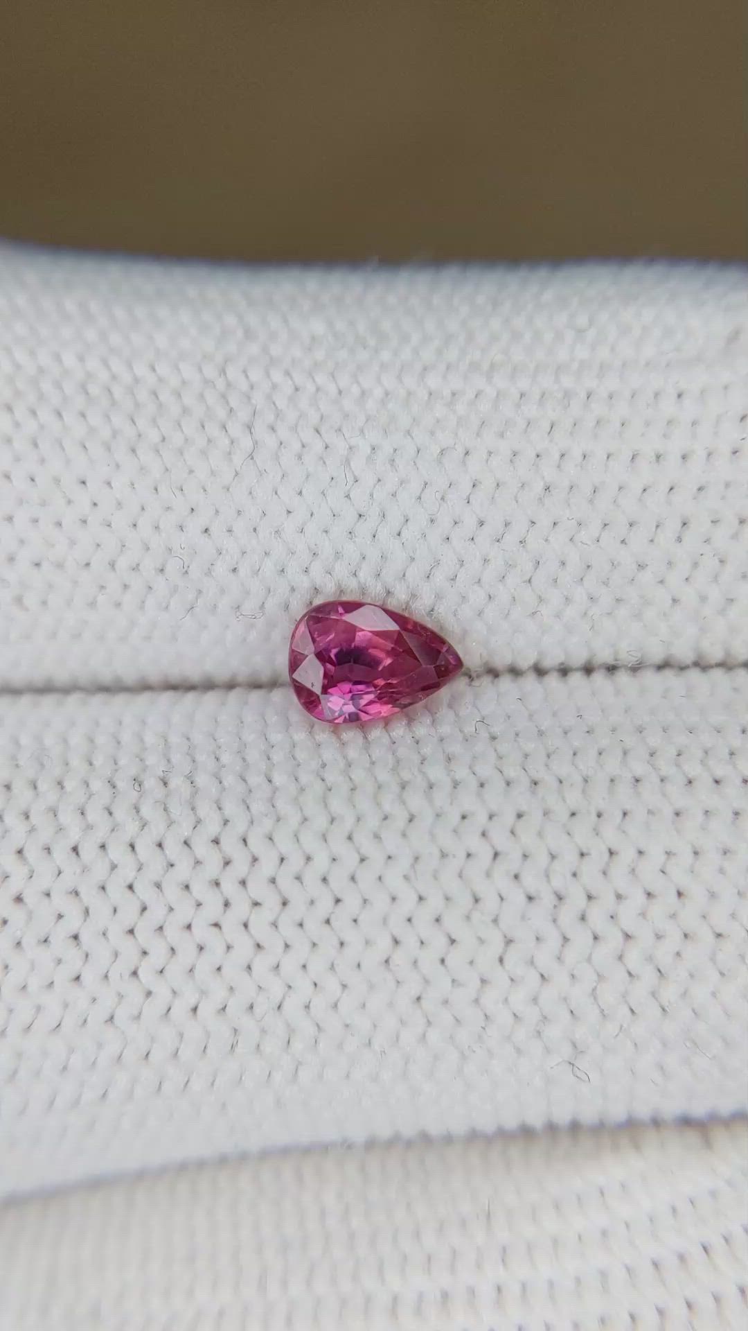 0.70 Ct. Ruby from Thailand Size Video