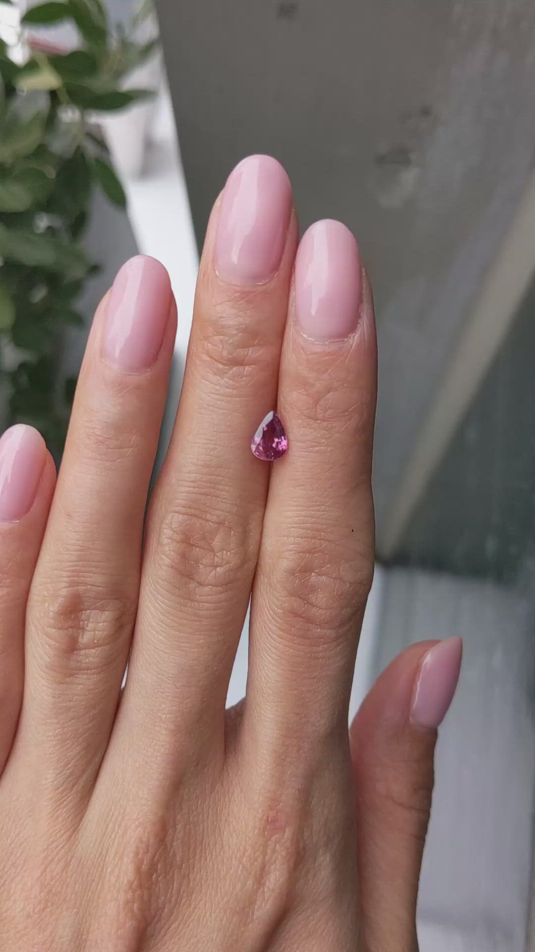 0.96 Ct. Ruby from Thailand Size Video