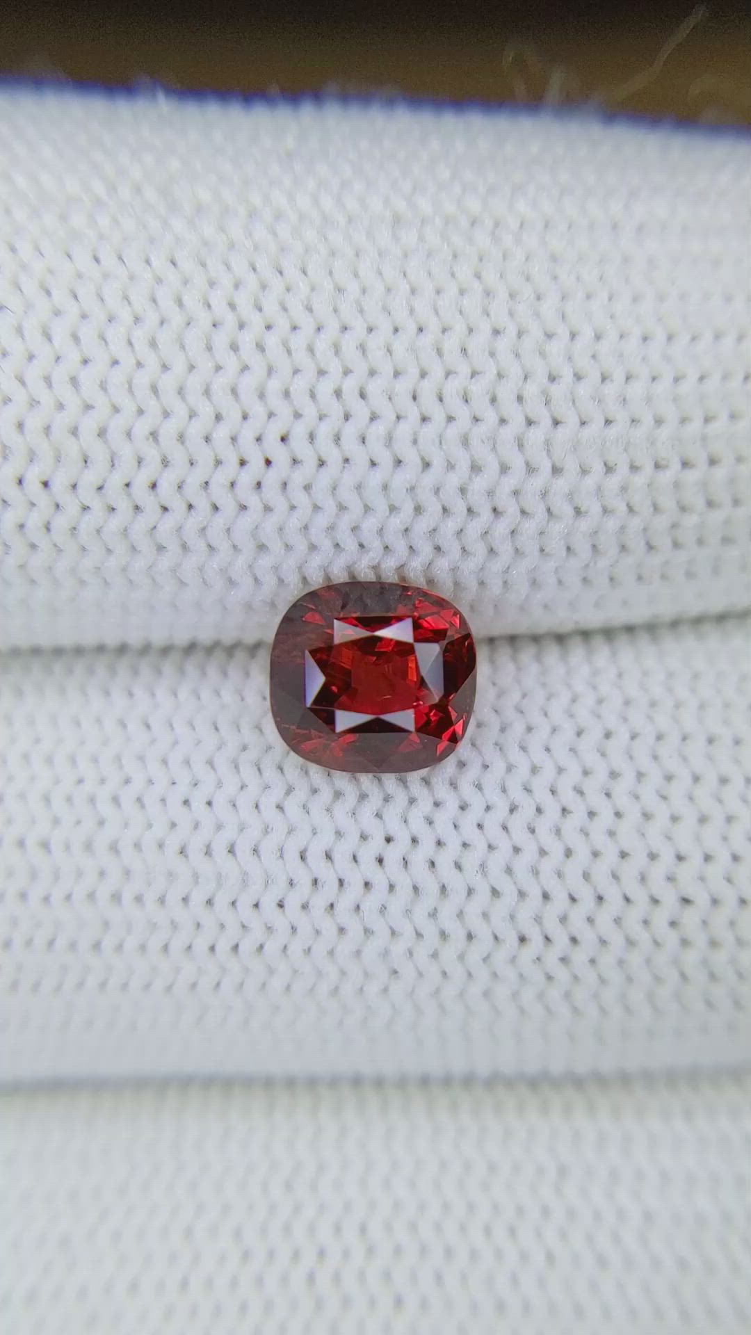 2.39 Ct. Ruby from Mozambique Size Video