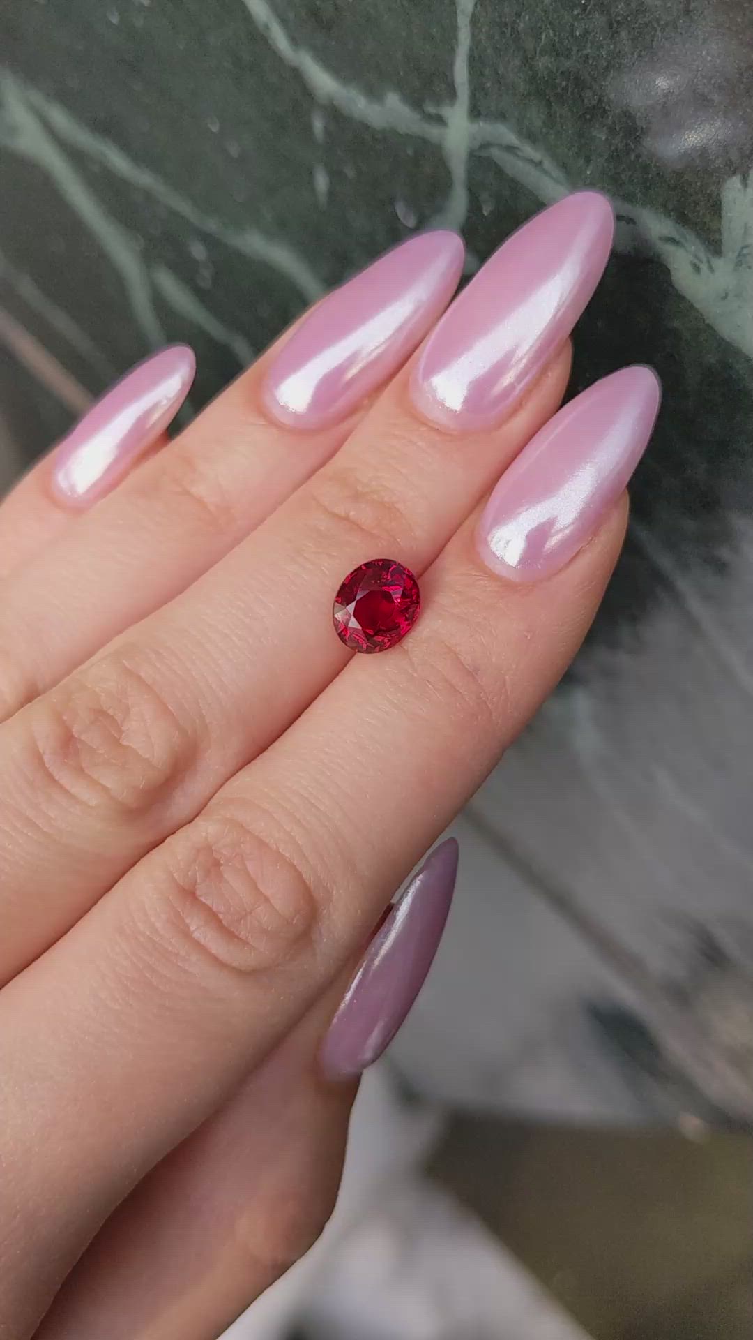 3.01 Ct. Ruby from Mozambique Size Video