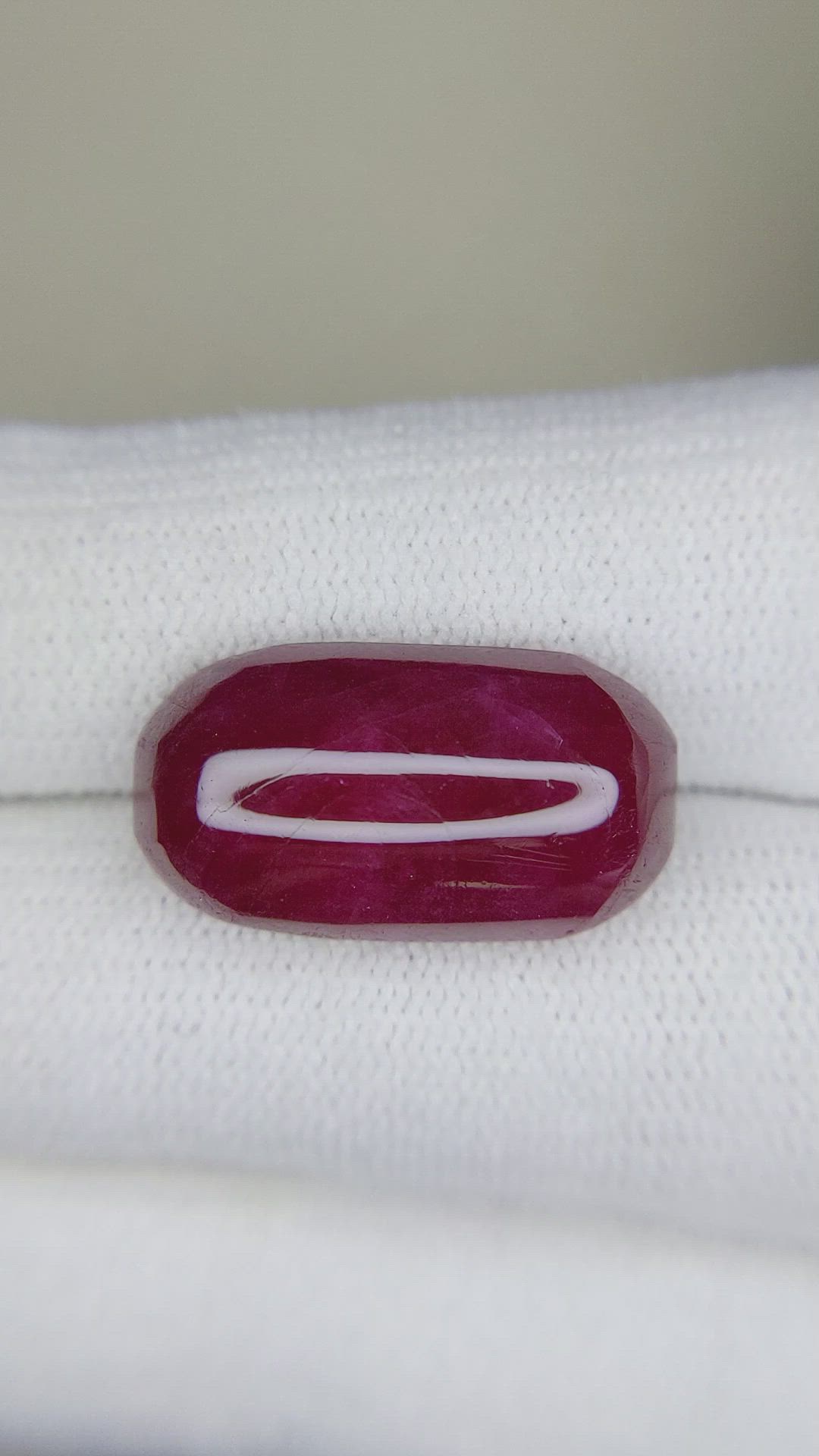17.02 Ct. Cabochon Ruby from Mozambique Size Video