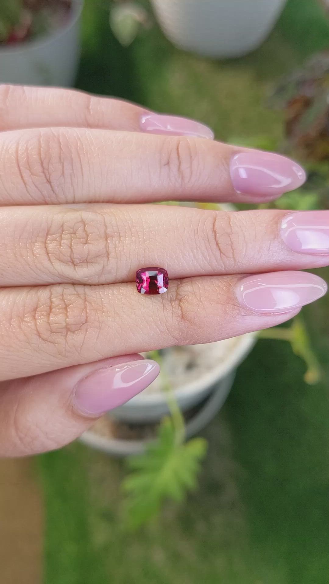 1.13 Ct. Ruby from Mozambique Size Video