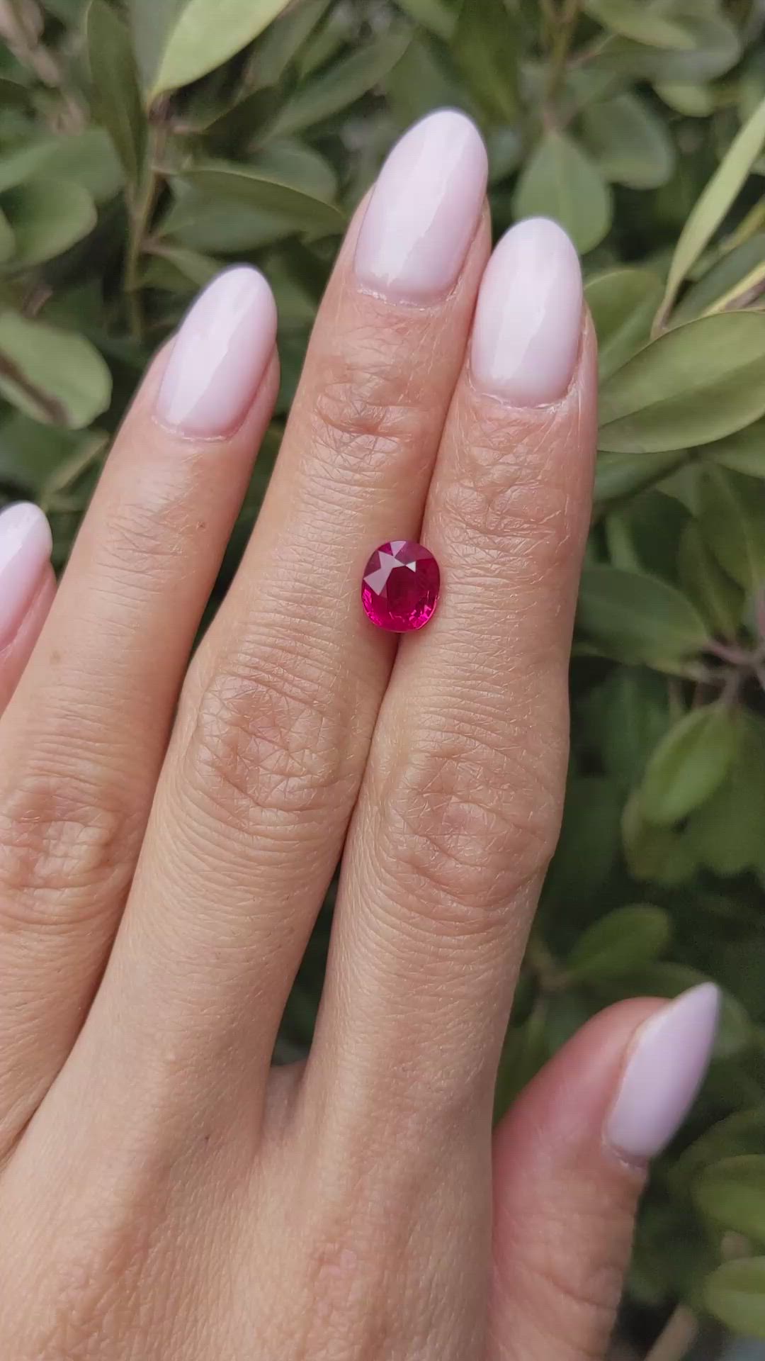 2.02 Ct. Ruby from Burma (Myanmar) Size Video