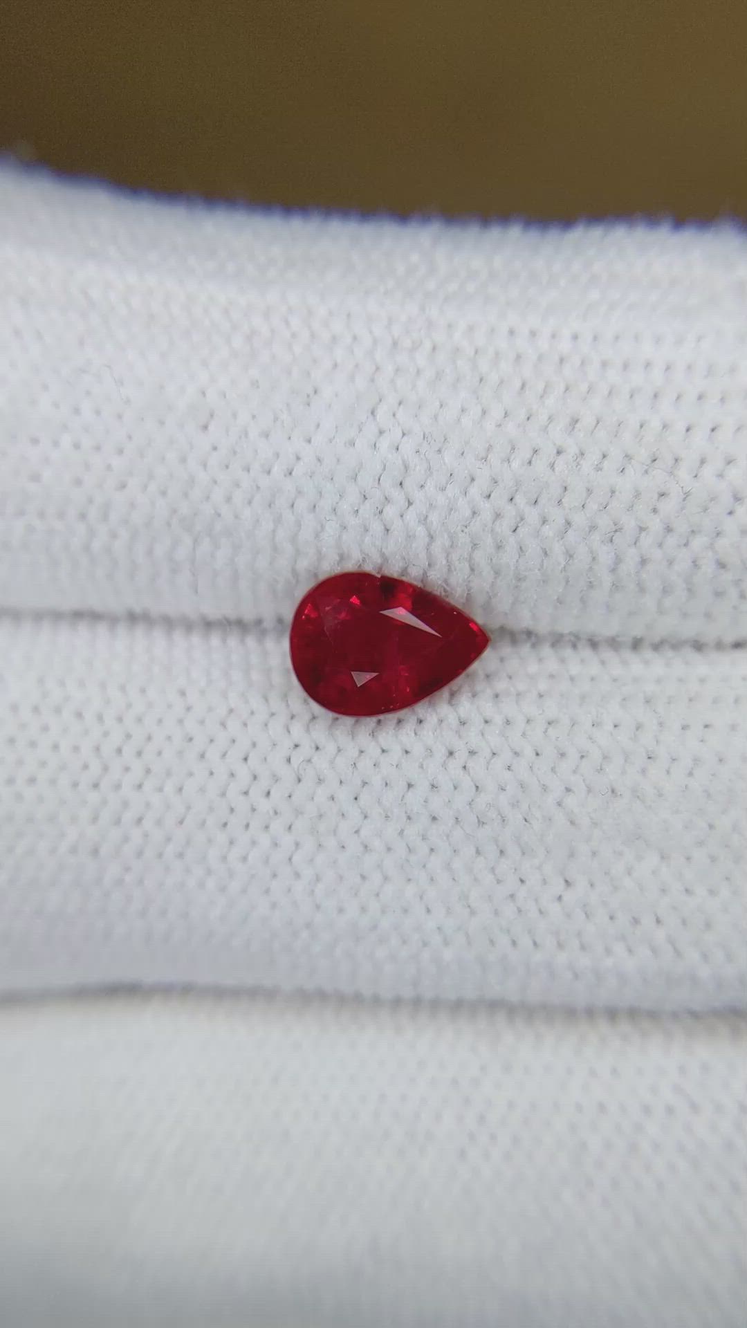 1.50 Ct. Ruby from Burma (Myanmar) Size Video