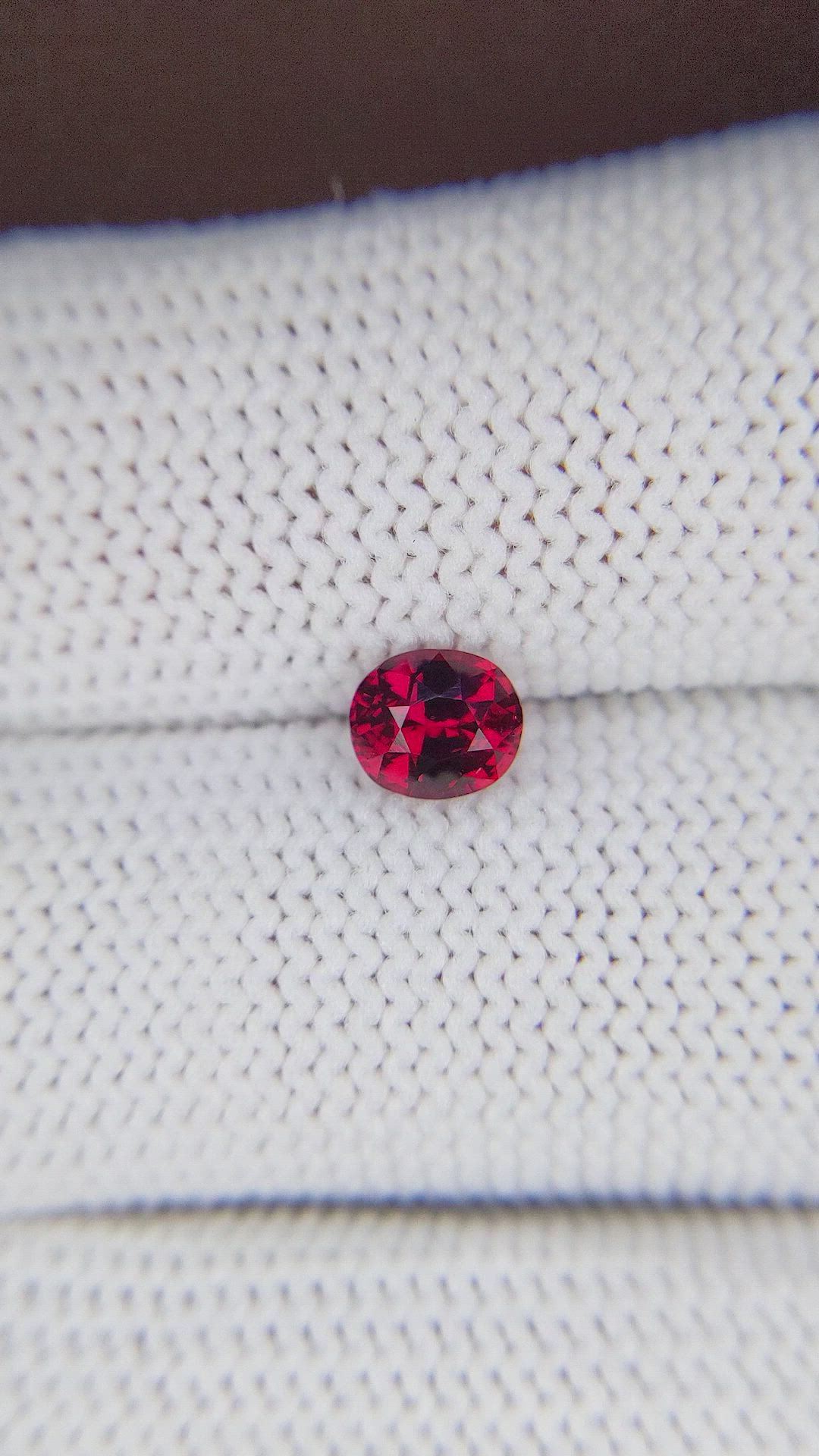 0.87 Ct. Ruby from Tanzania Size Video