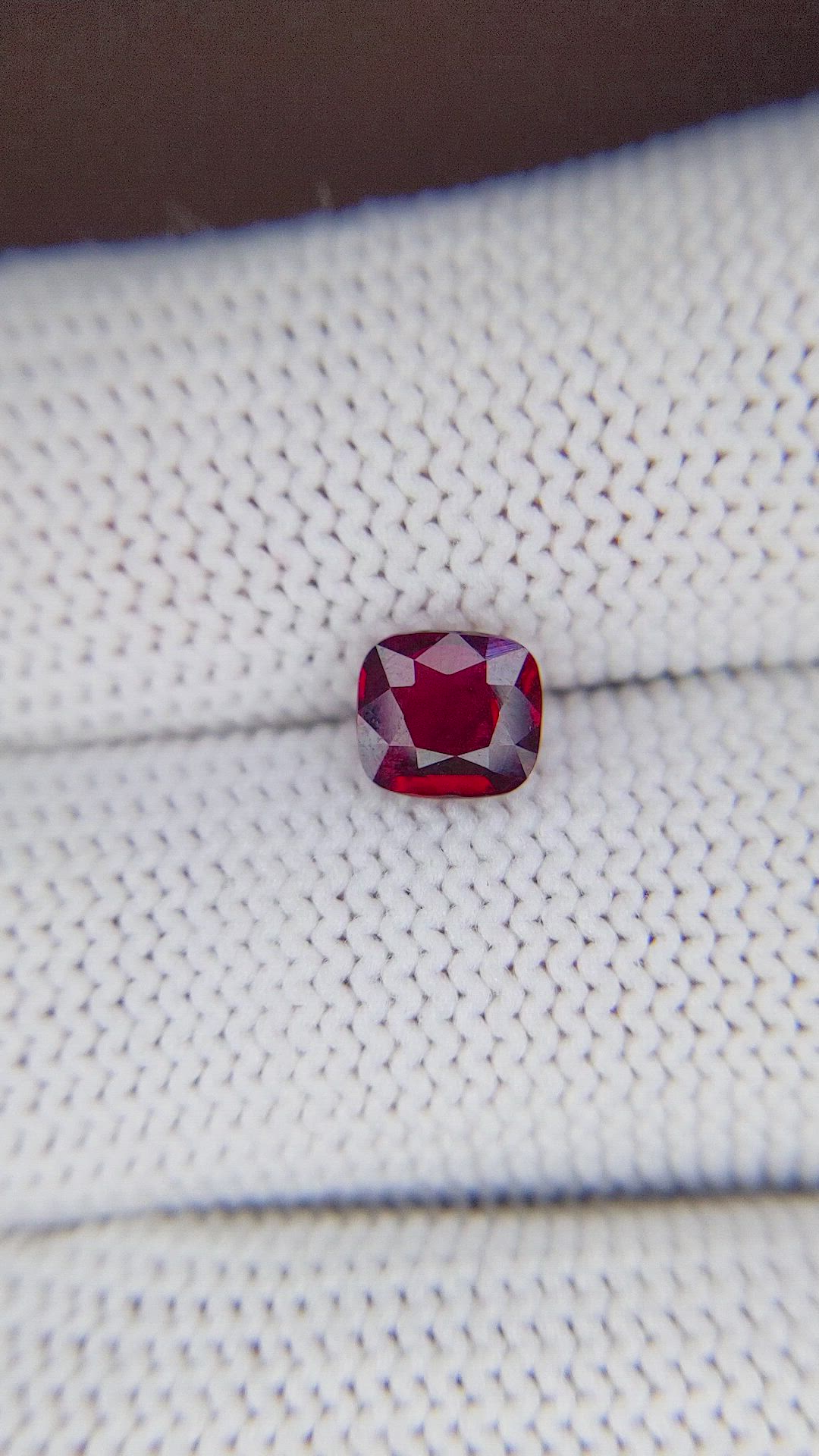 1.08 Ct. Ruby from Tanzania Size Video