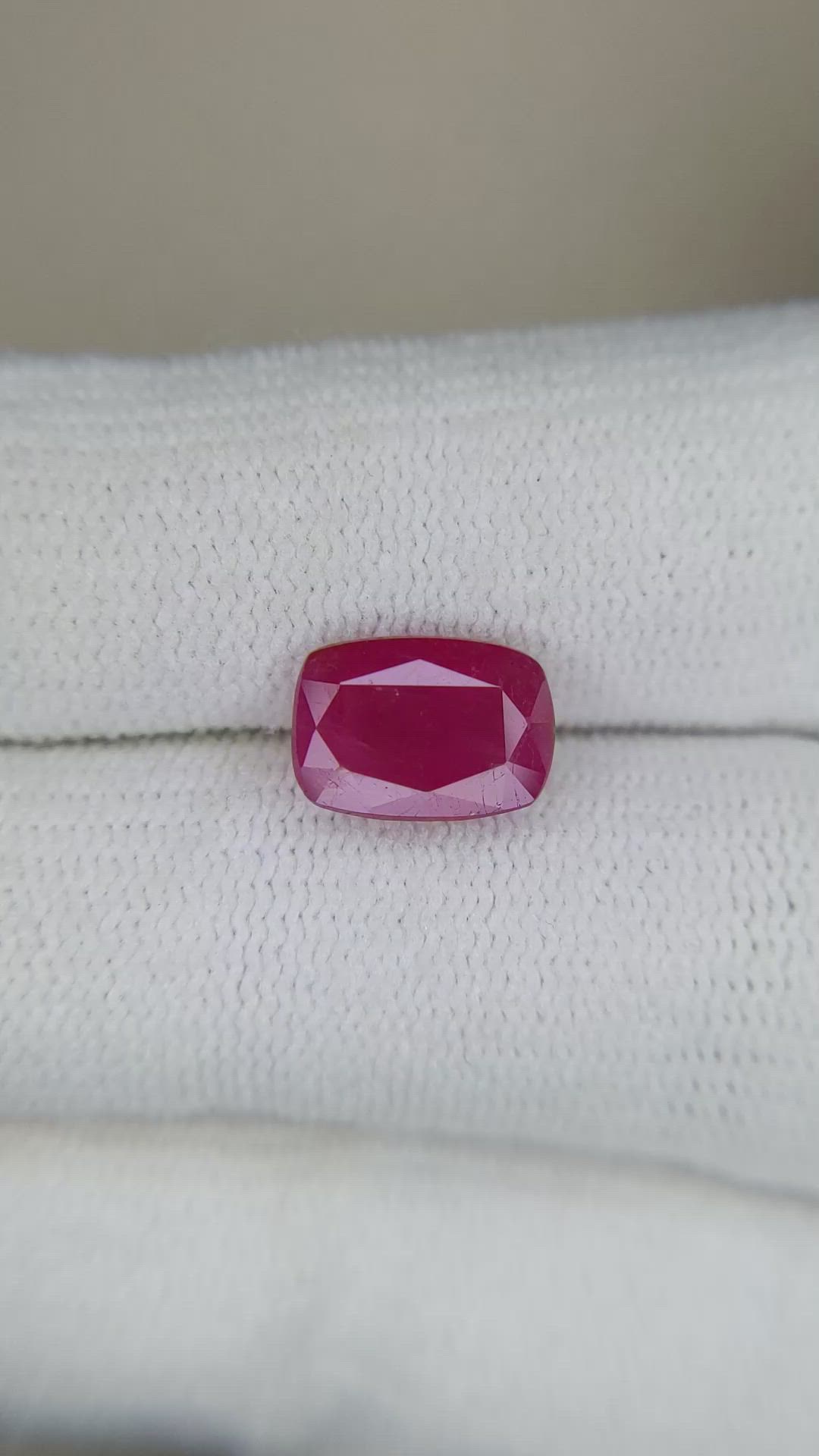 3.00 Ct. Ruby from Mozambique Size Video
