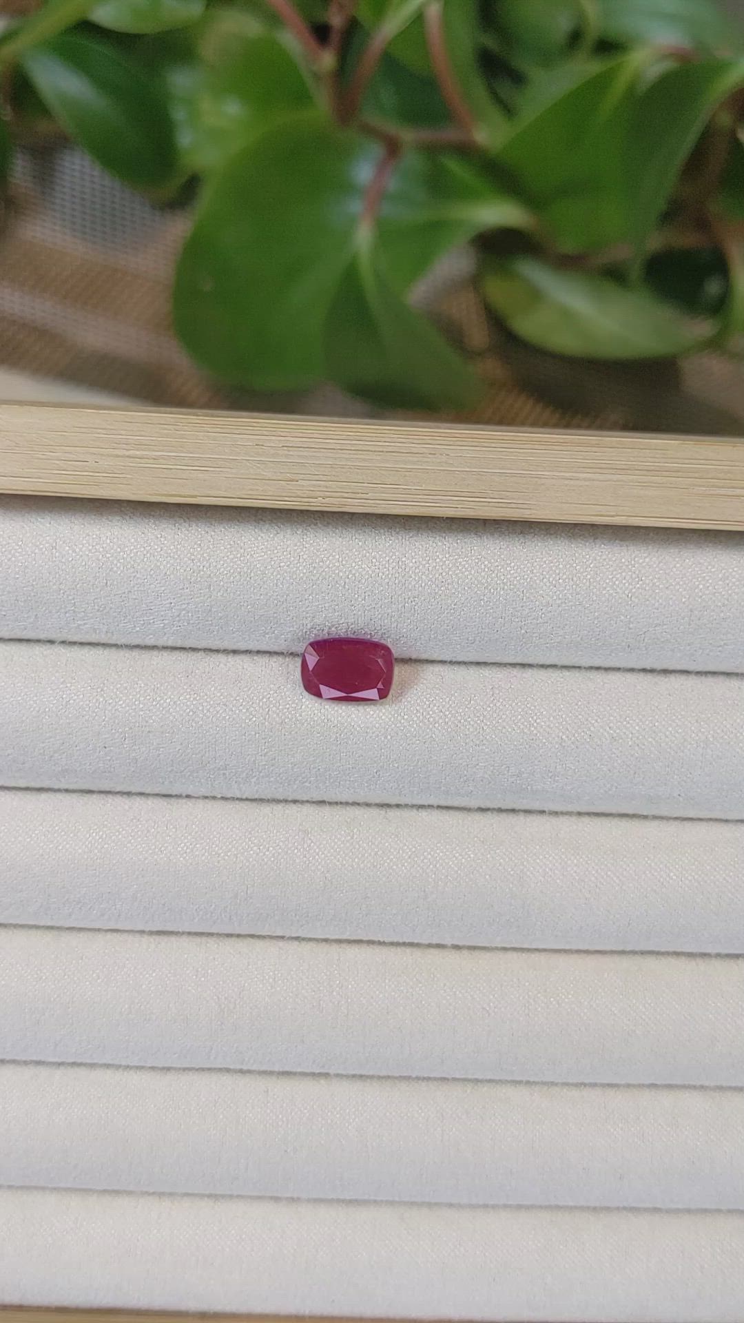 3.00 Ct. Ruby from Mozambique Size Video
