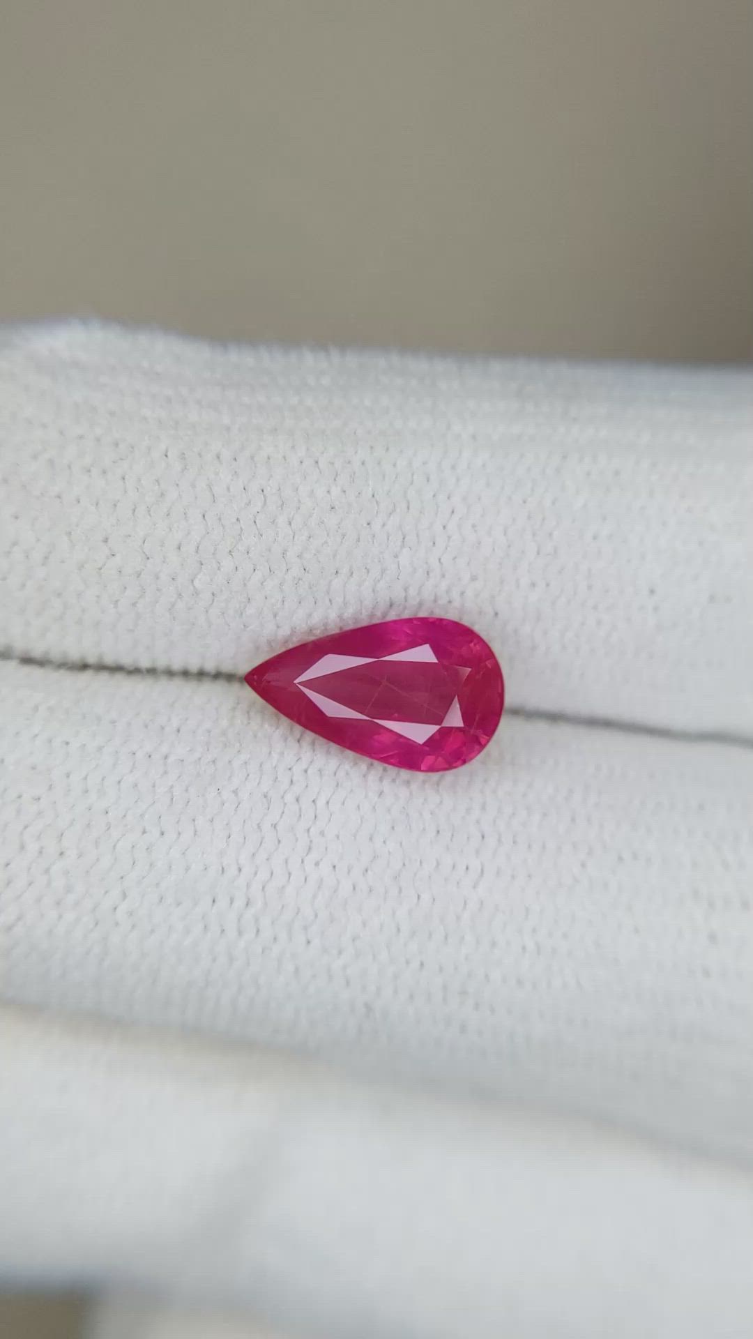 2.12 Ct. Ruby from Mozambique Size Video