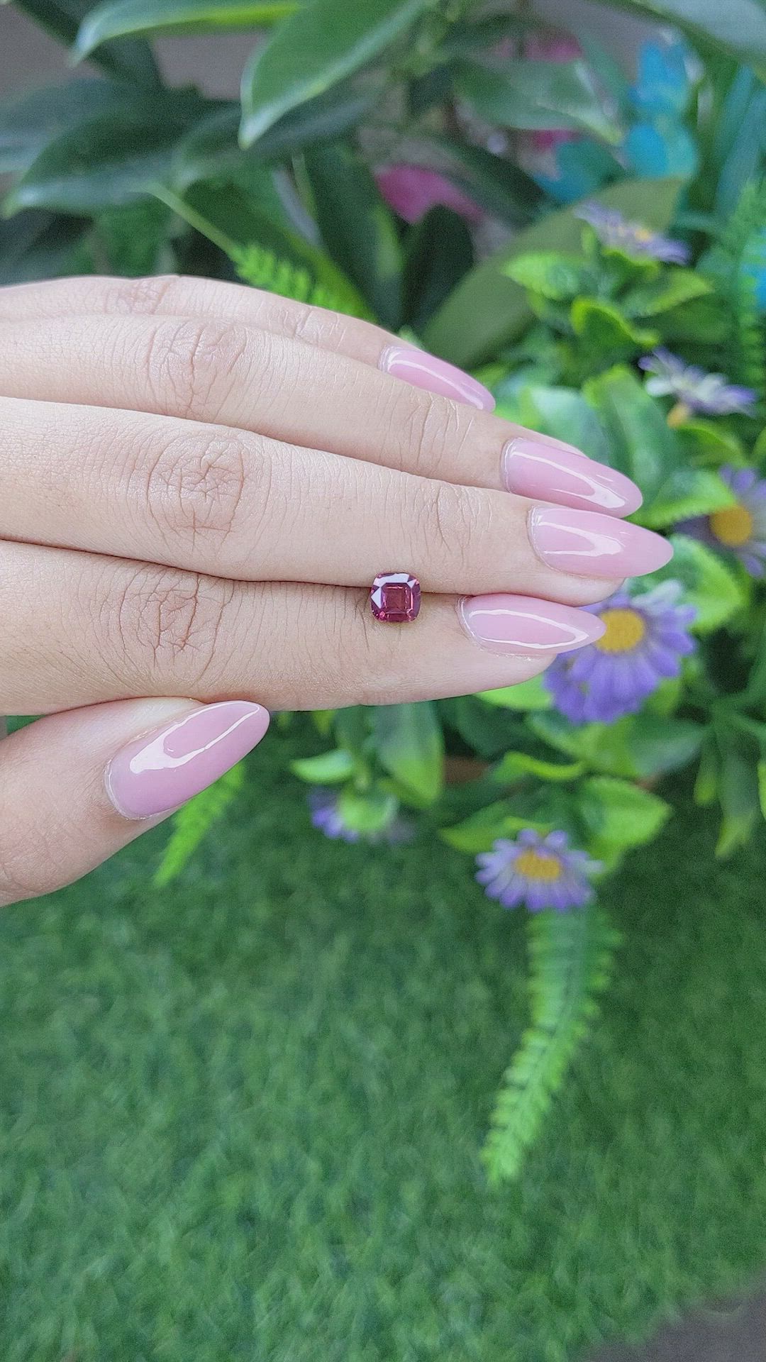 0.92 Ct. Ruby from Madagascar Size Video