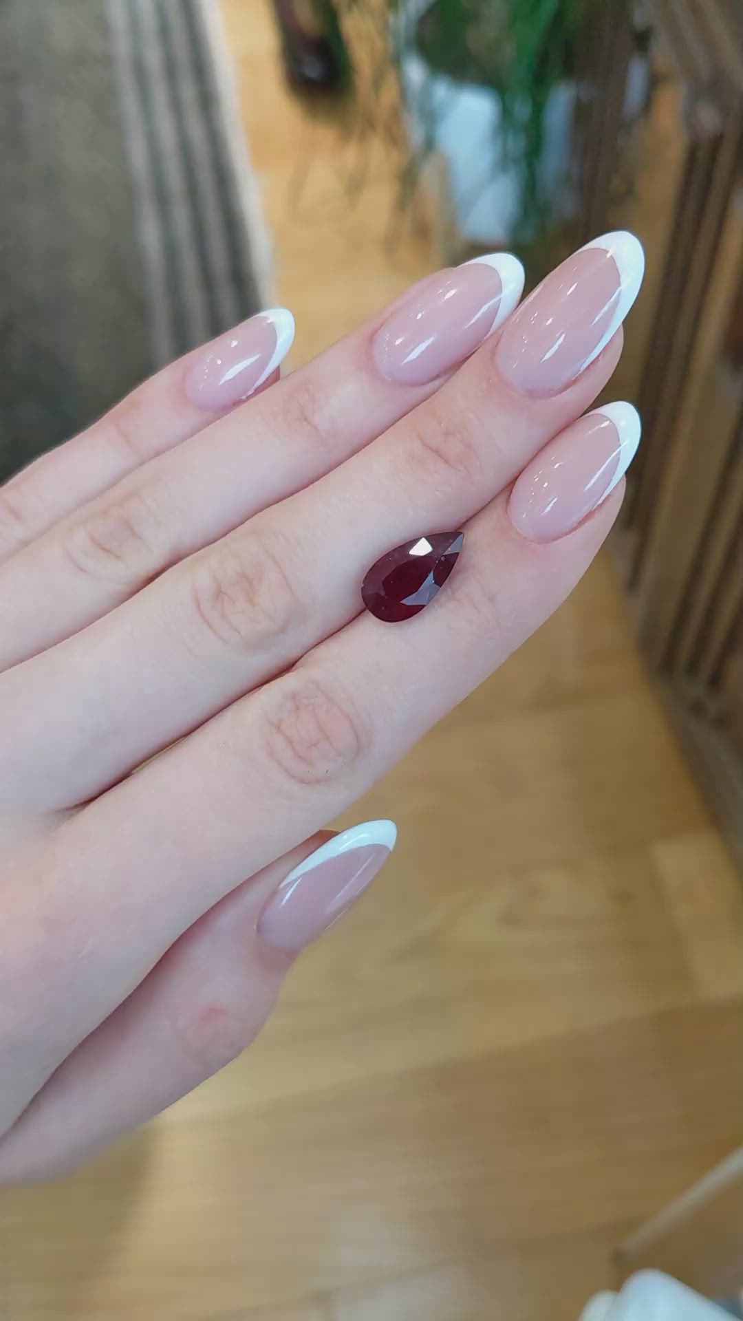 5.06 Ct. Ruby from Mozambique Size Video