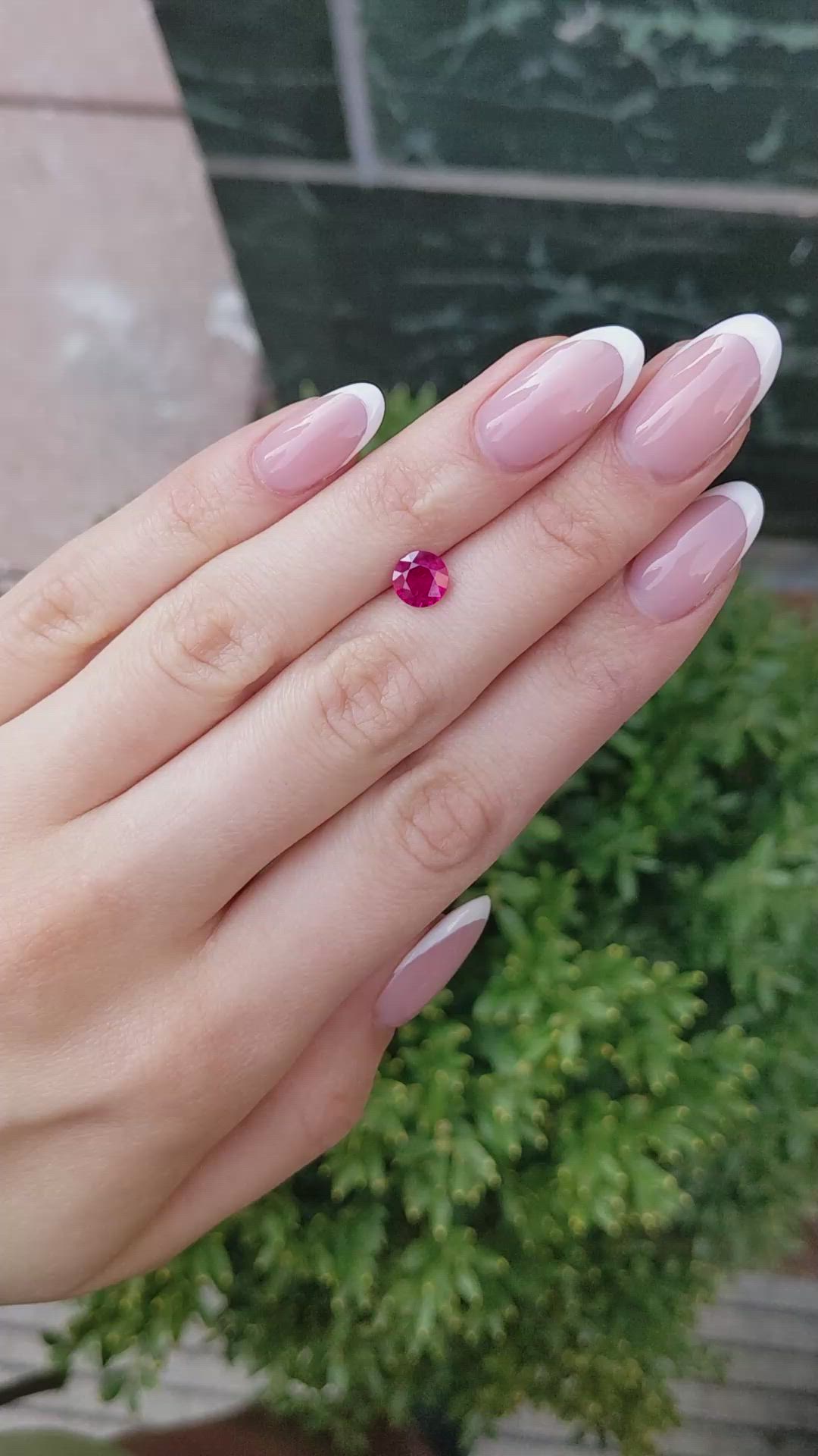 1.33 Ct. Ruby from Burma (Myanmar) Size Video