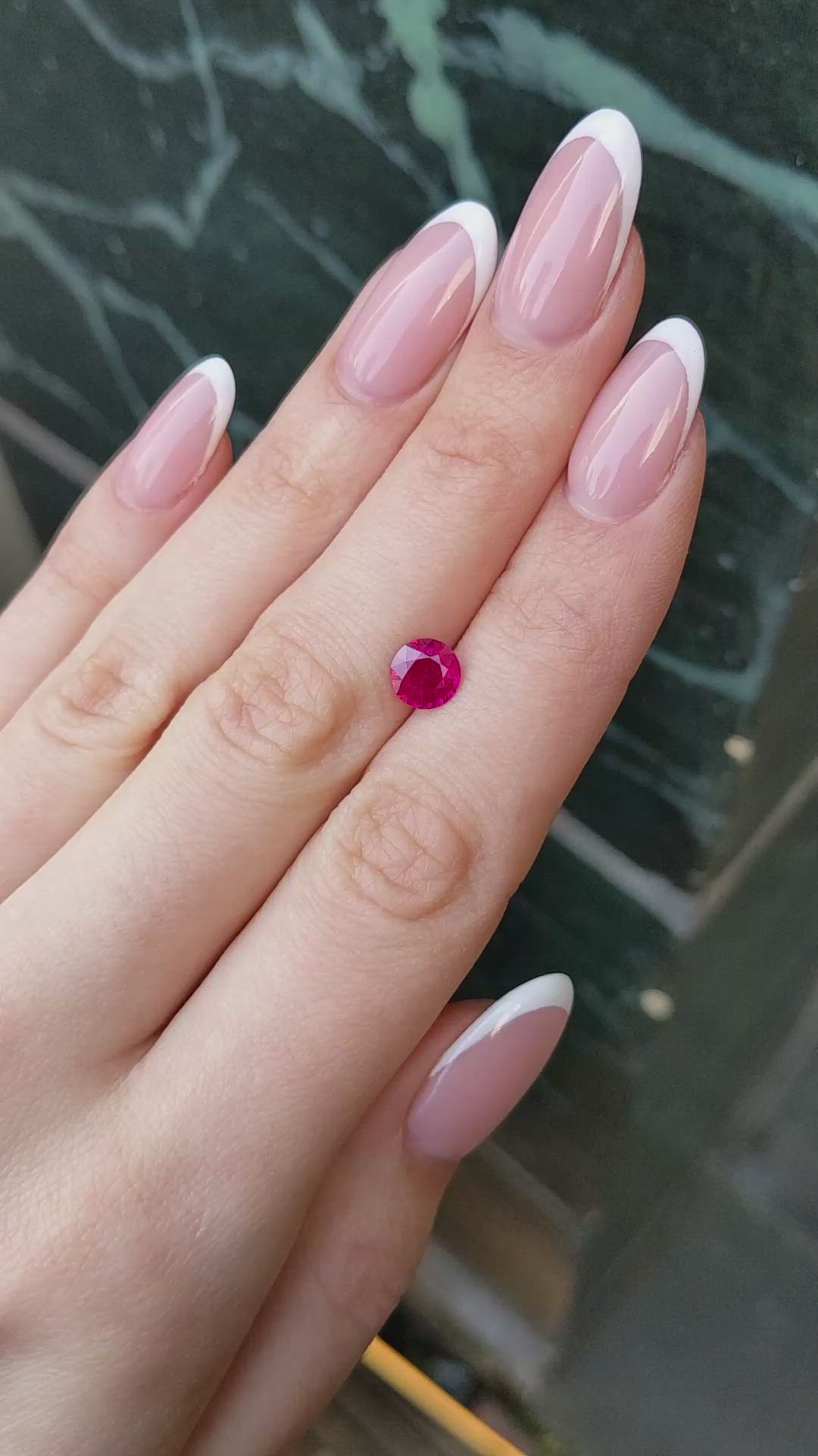 1.33 Ct. Ruby from Burma (Myanmar) Size Video