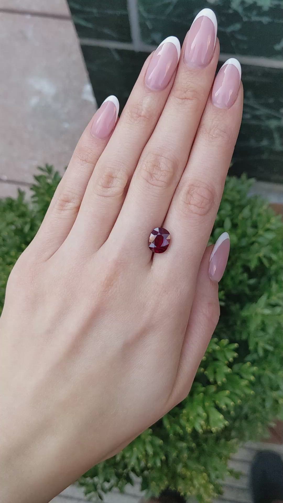 4.05 Ct. Ruby from Mozambique Size Video