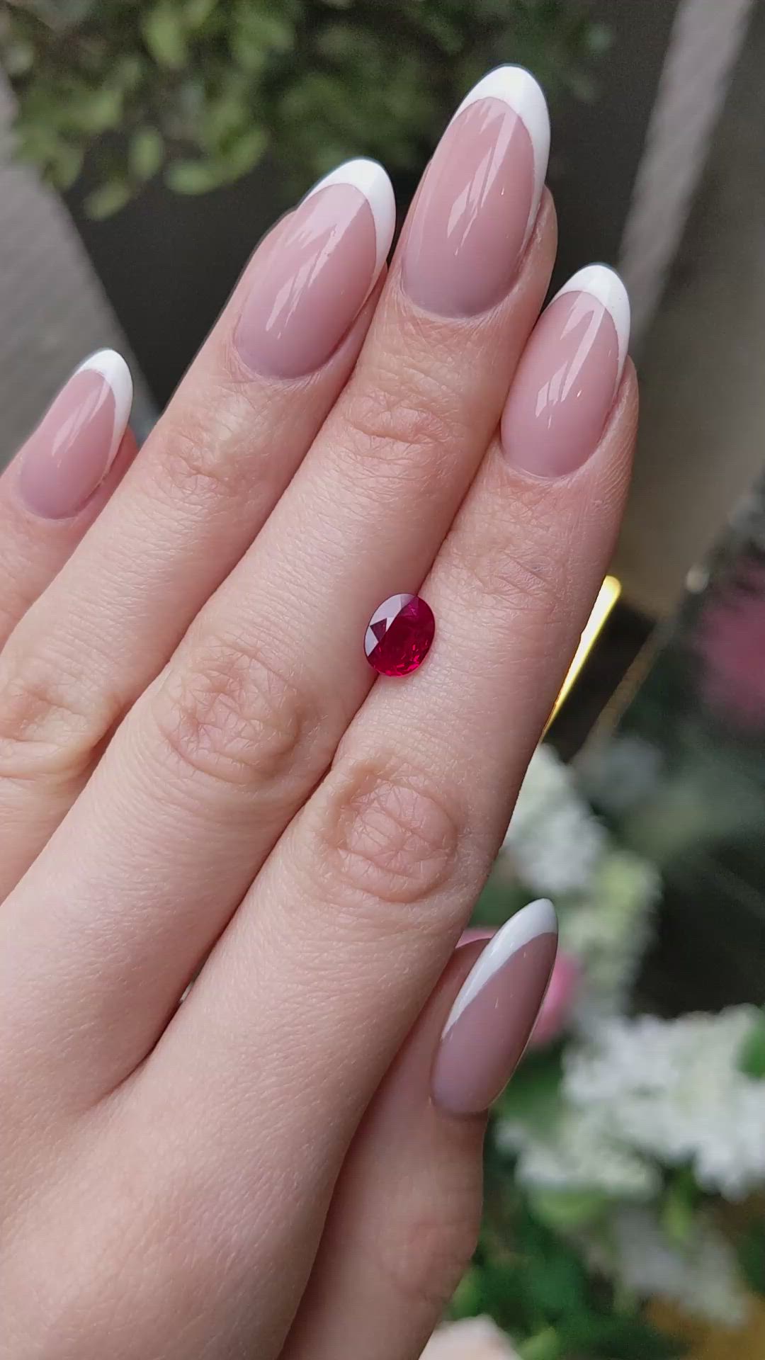 1.49 Ct. Ruby from Burma (Myanmar) Size Video