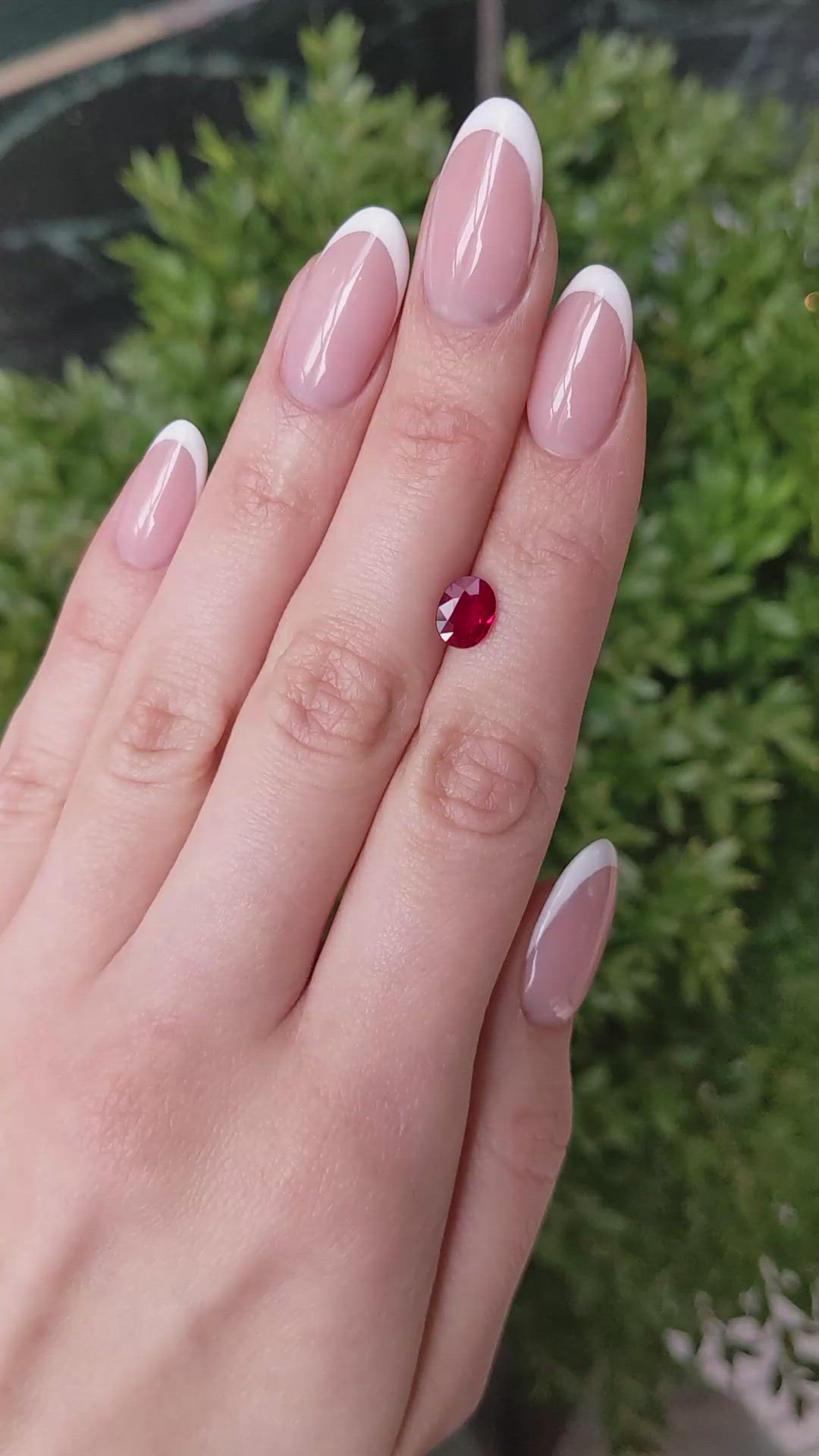 1.49 Ct. Ruby from Burma (Myanmar) Size Video