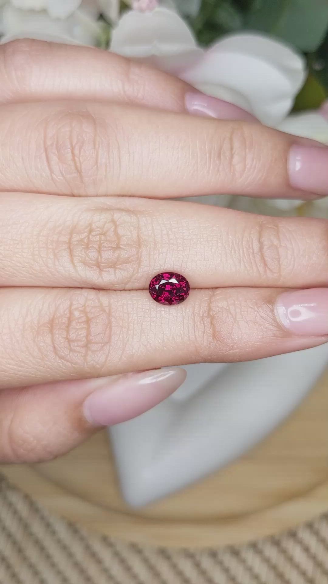 1.44 Ct. Ruby from Madagascar Size Video