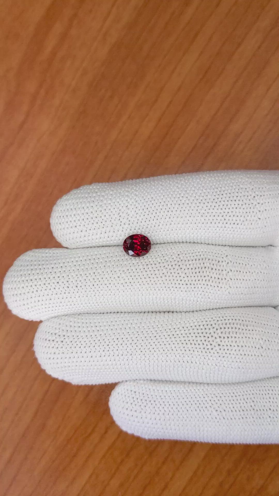 1.44 Ct. Ruby from Madagascar Size Video